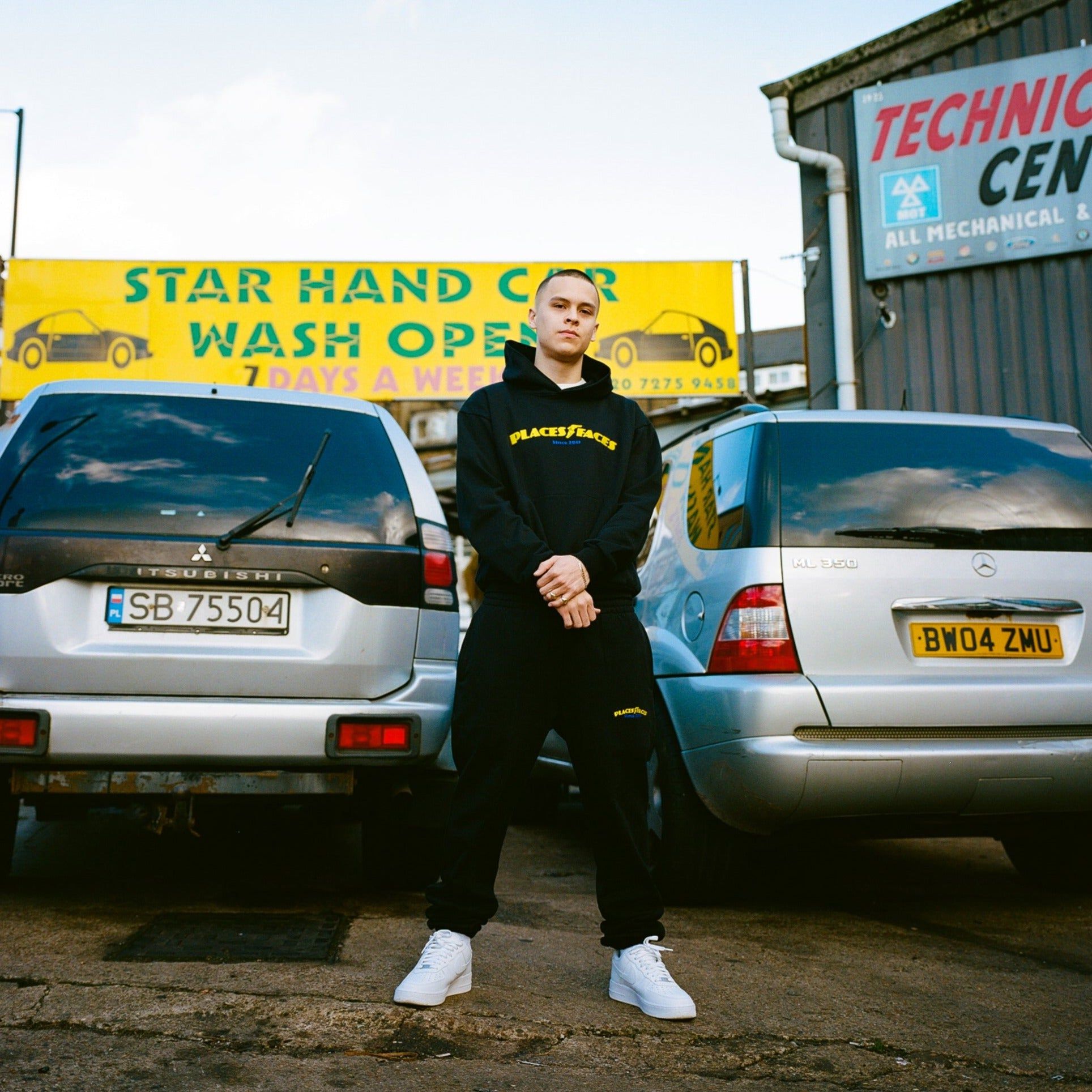 GOODYEAR HOODIE - BLACK sold by Places+Faces product image thumbnail 4