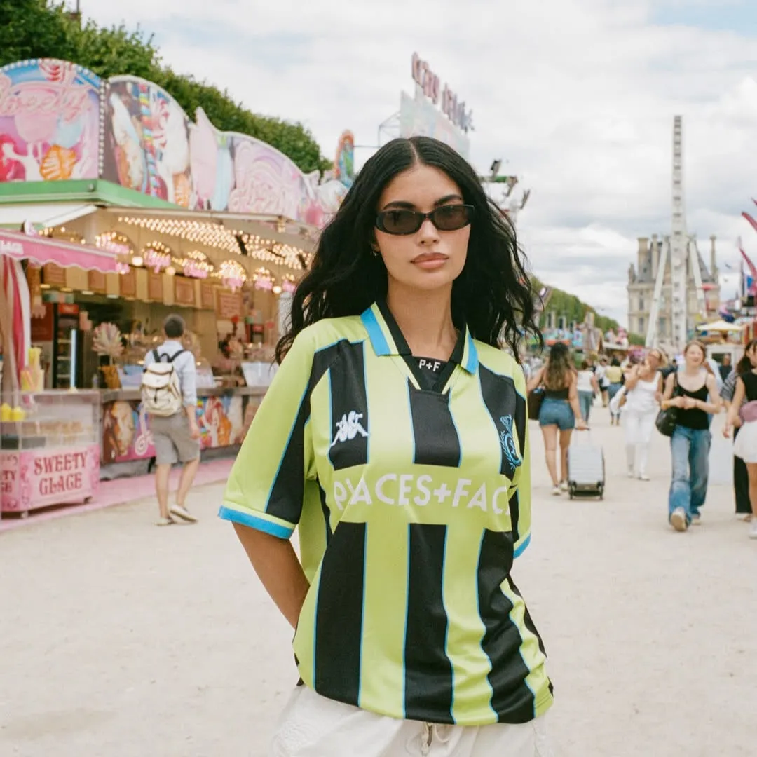 P+F CITY JERSEY - NEON GREEN/ BLACK sold by Places + Faces product image thumbnail 3