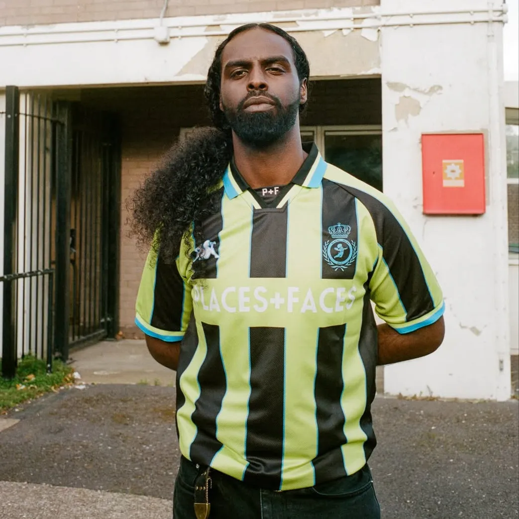 P+F CITY JERSEY - NEON GREEN/ BLACK sold by Places + Faces product image thumbnail 4