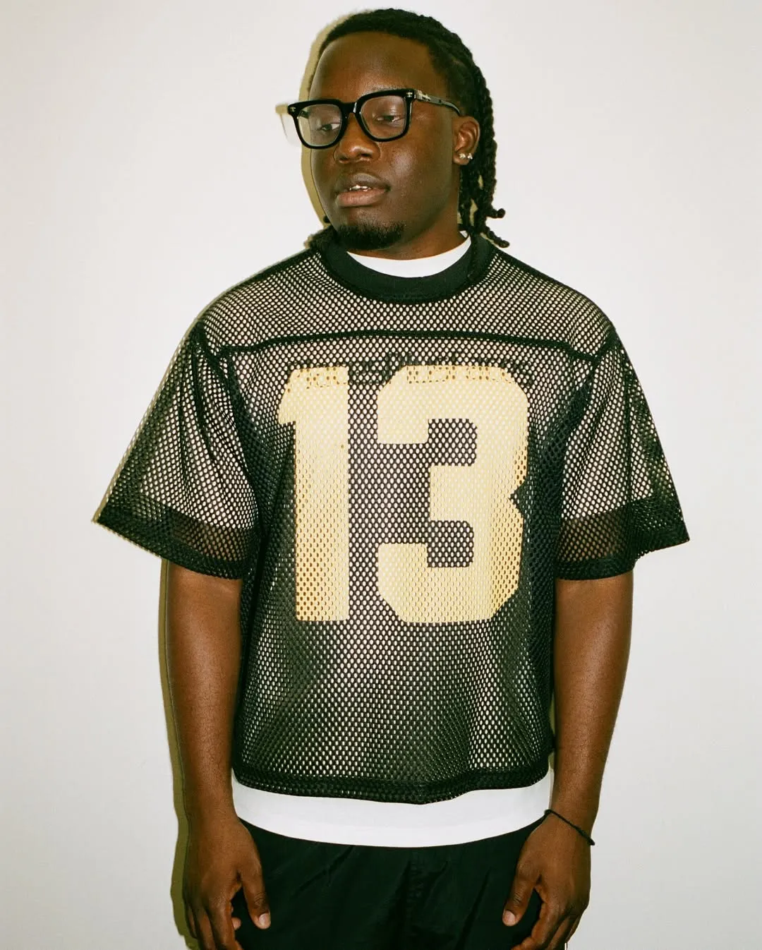 MESH TOP - BLACK/ YELLOW sold by Places + Faces product image thumbnail 3