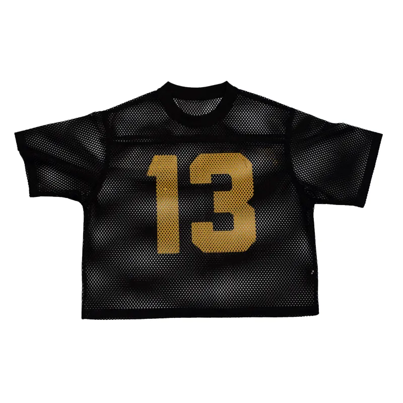 MESH TOP - BLACK/ YELLOW sold by Places + Faces