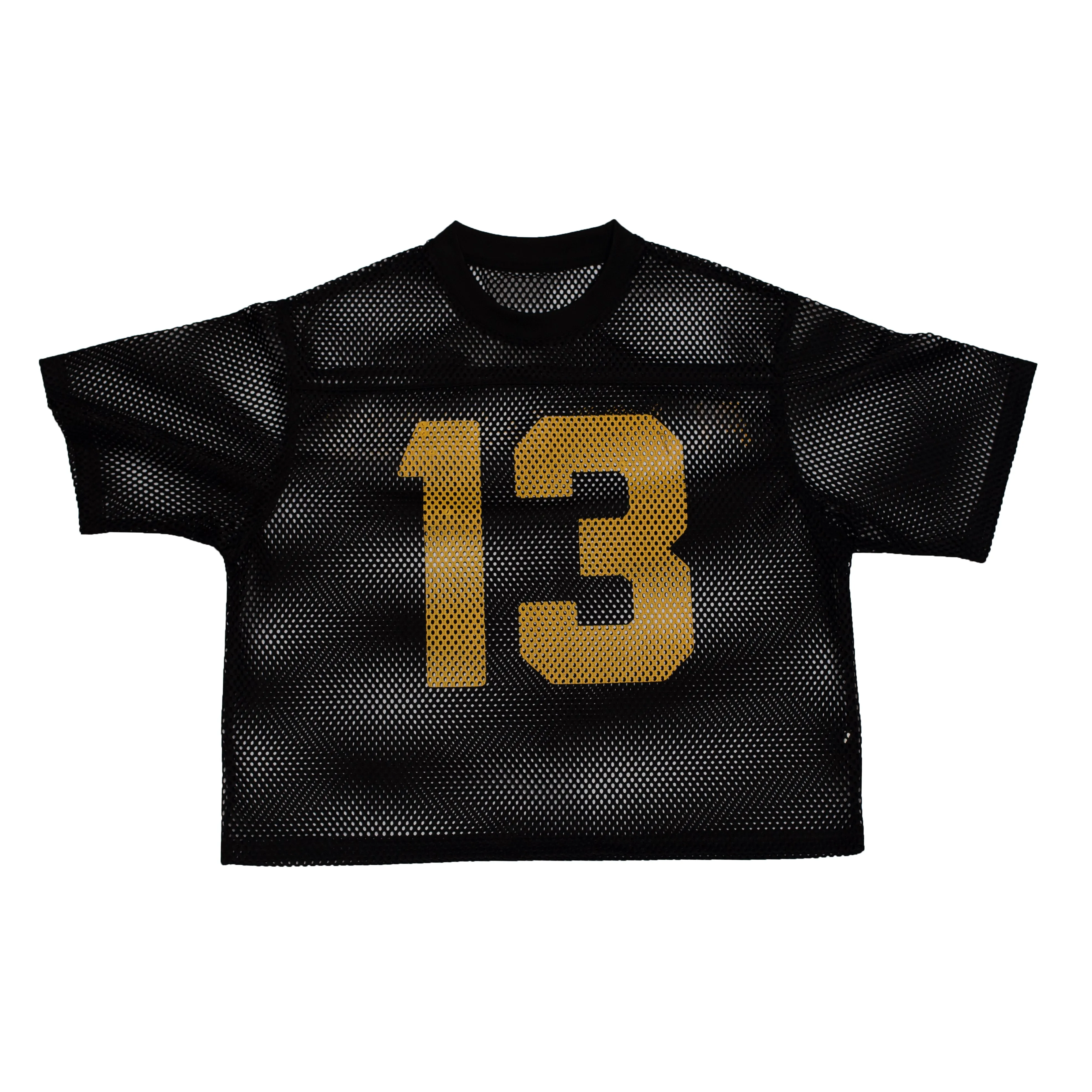 MESH TOP - BLACK/ YELLOW sold by Places + Faces