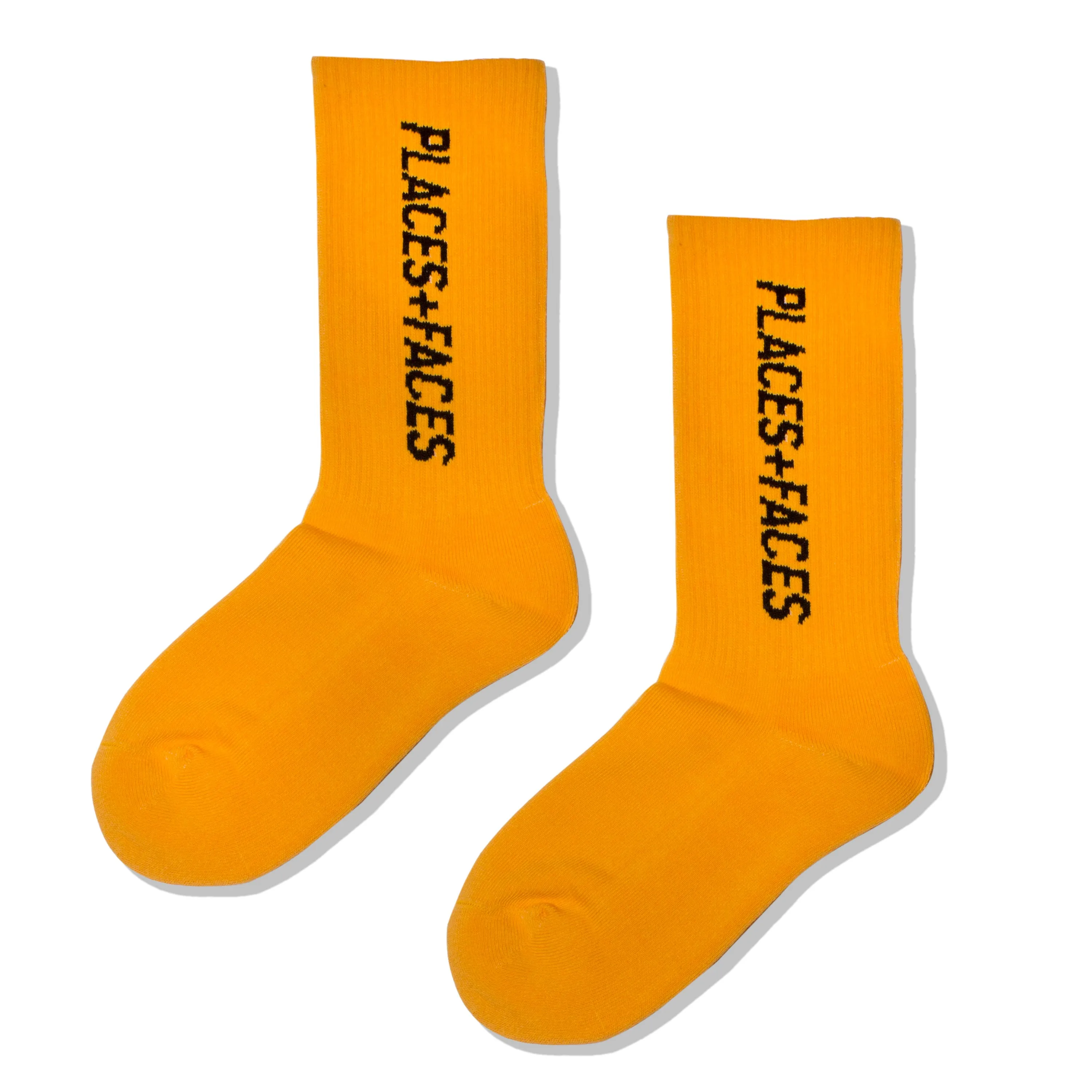 ORANGE P+F LOGO SOCKS sold by Places + Faces product image thumbnail 2