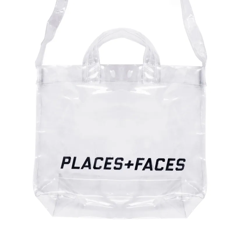 CLEAR PVC TOTE BAG made by Places + Faces