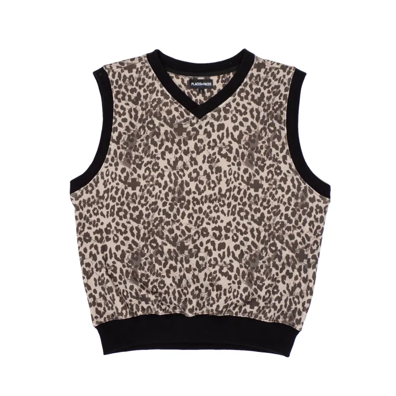 LEO-PLUS JERSEY VEST - GREY made by Places + Faces
