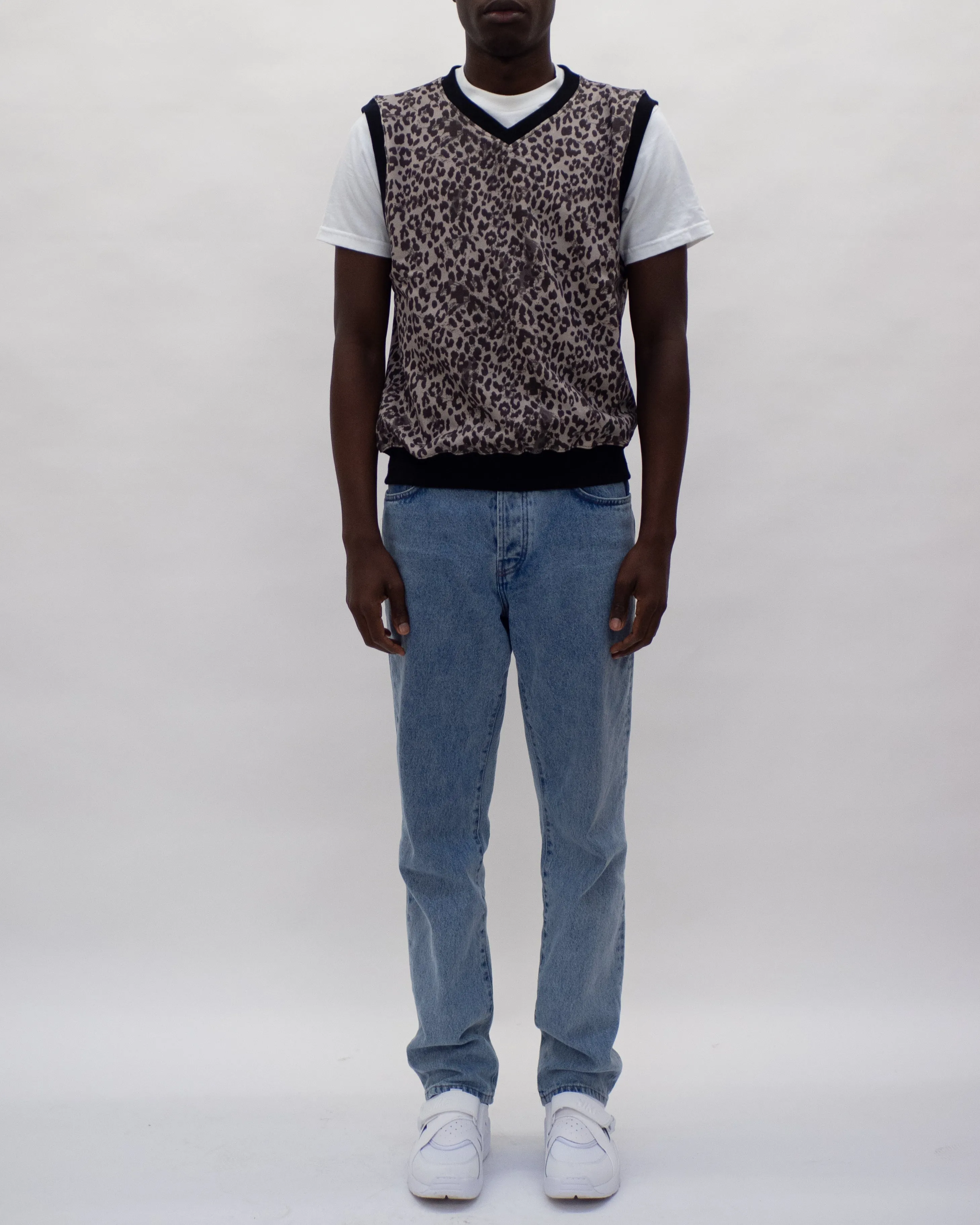 LEO-PLUS JERSEY VEST - GREY sold by Places + Faces product image thumbnail 3