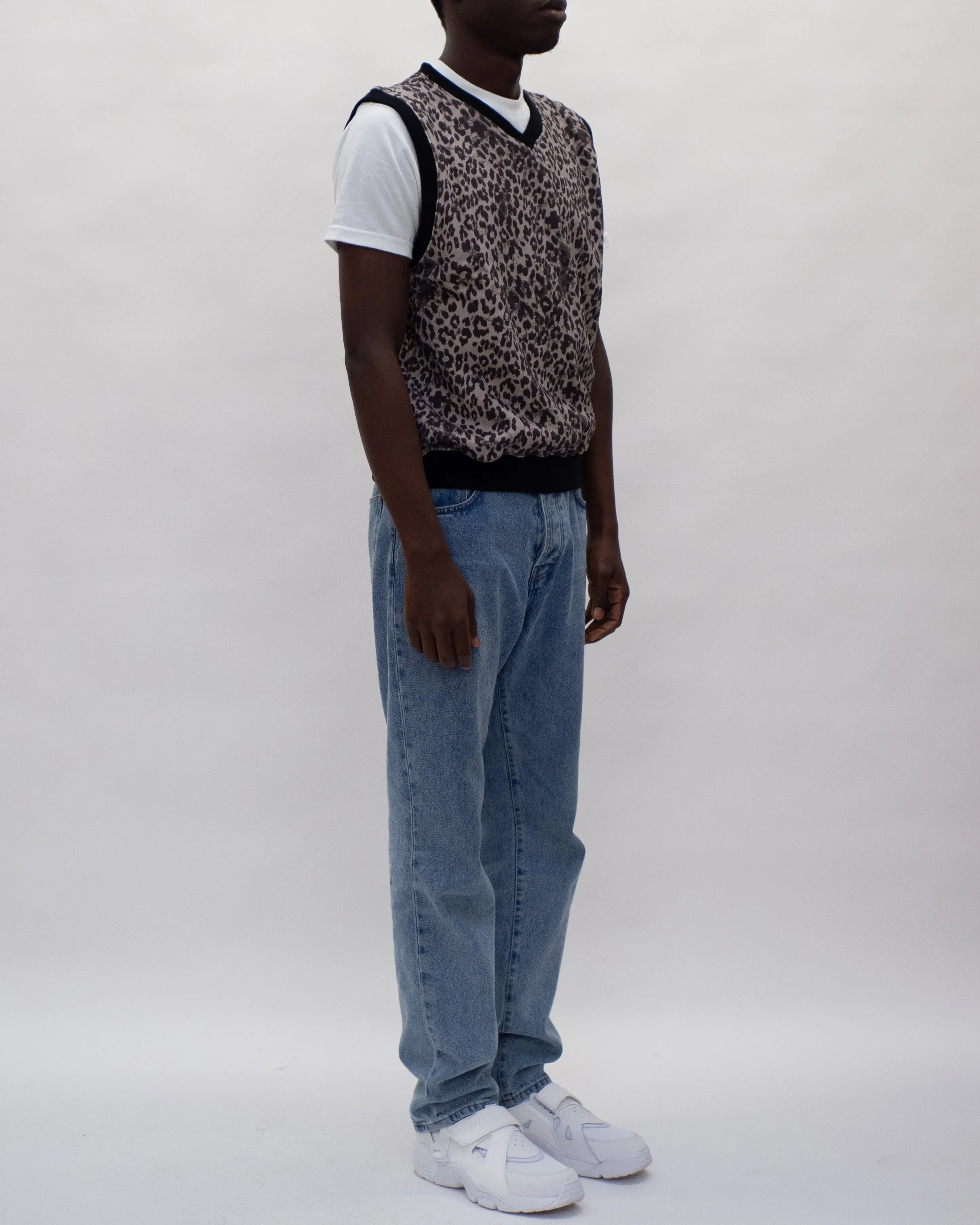 LEO-PLUS JERSEY VEST - GREY sold by Places + Faces product image thumbnail 4