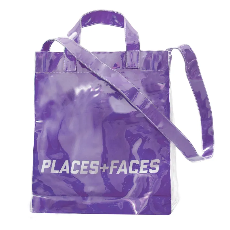 PVC BAG - PURPLE made by Places + Faces