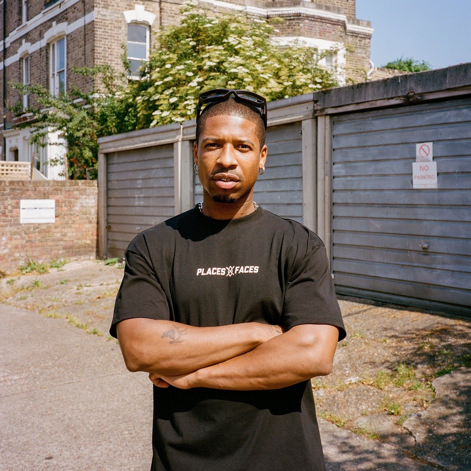 DAILY PAPER x P+F TEE - BLACK sold by Places+Faces product image thumbnail 3