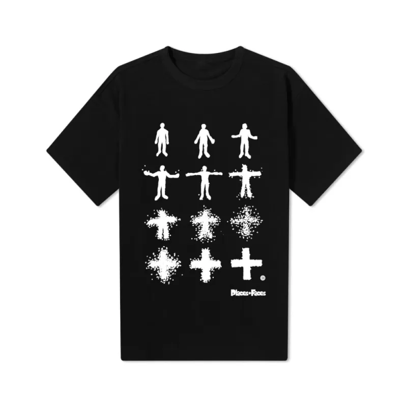 GLO MAN T-SHIRT - BLACK sold by Places+Faces
