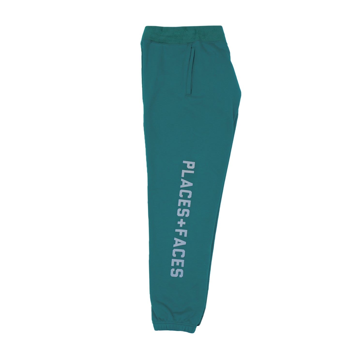 REFLECTIVE LOGO BOTTOMS - TEAL sold by Places + Faces product image thumbnail 2