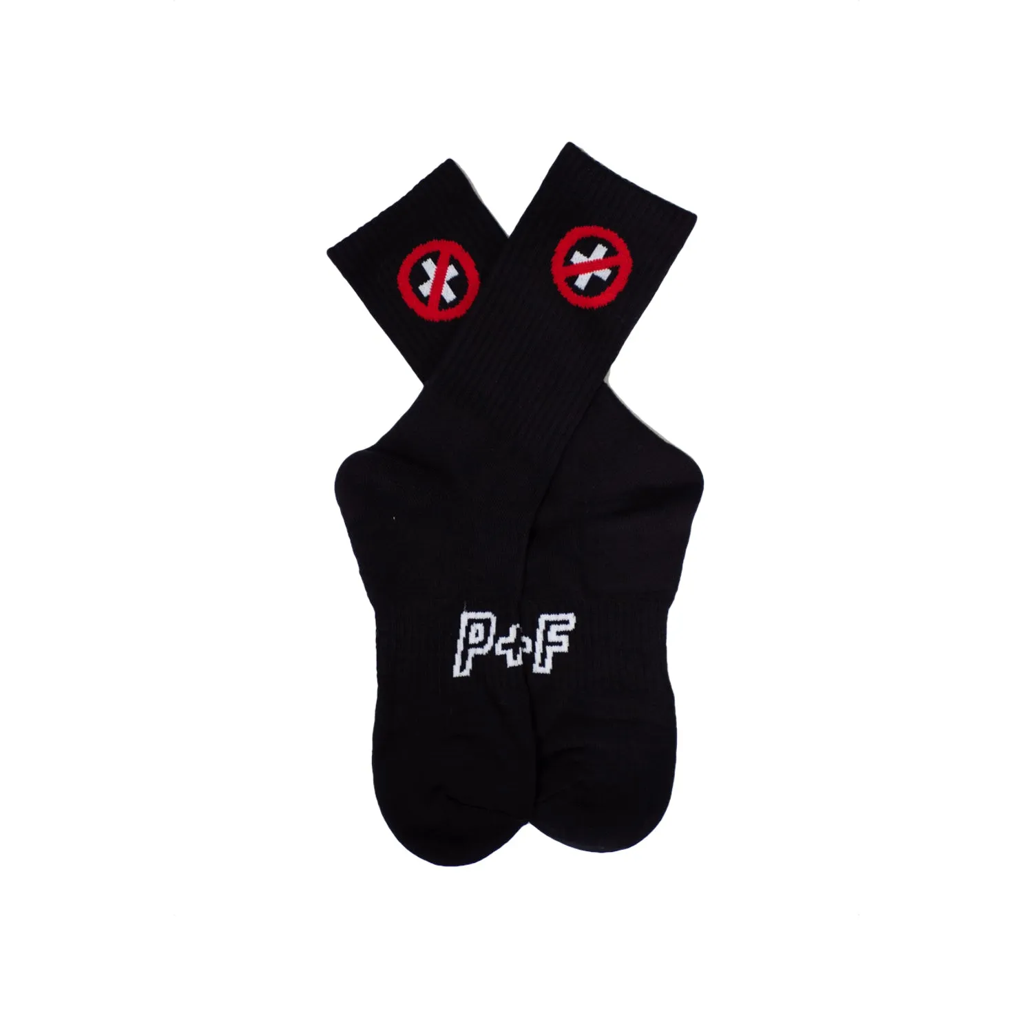 CAUTION SOCKS - BLACK sold by Places + Faces product image thumbnail 3