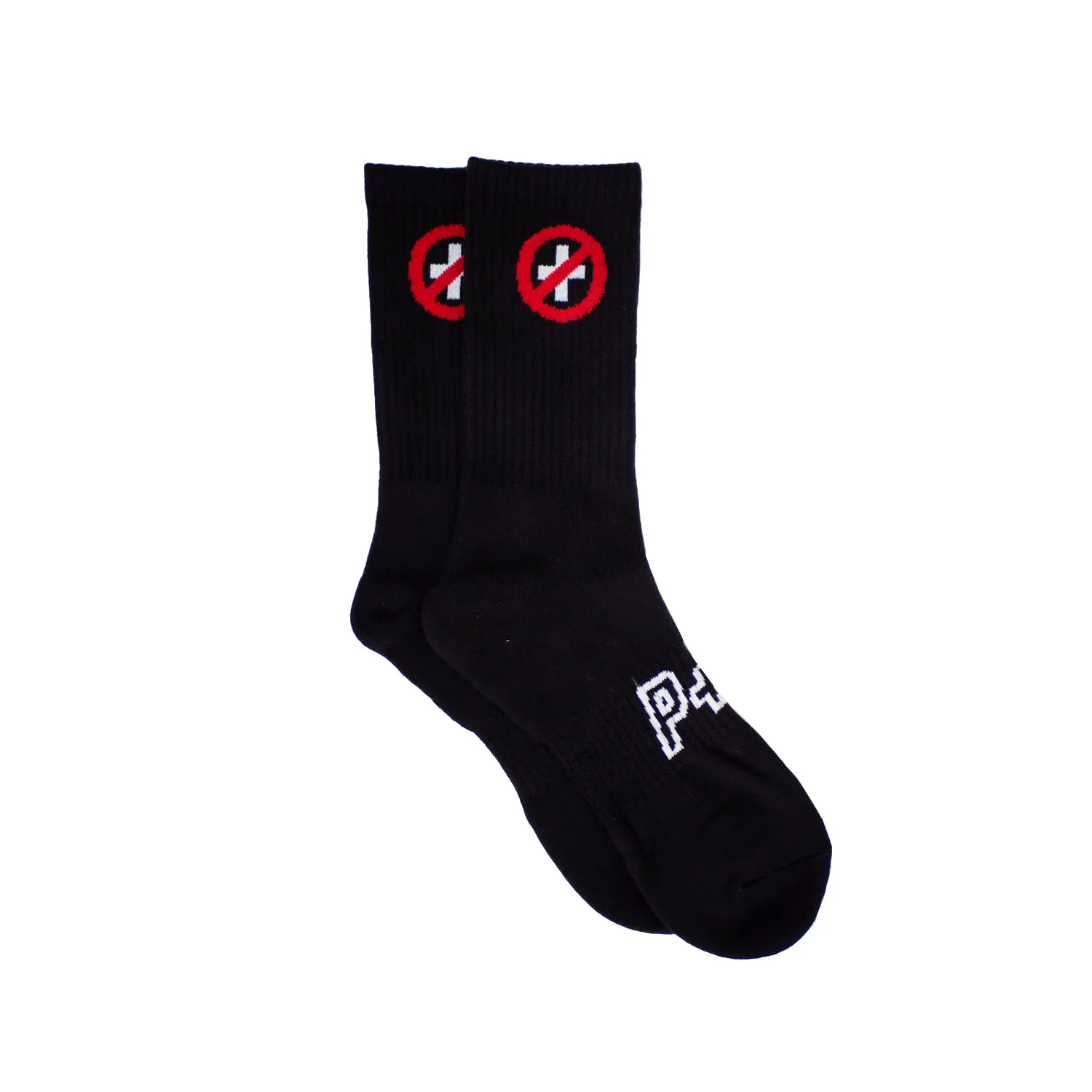 CAUTION SOCKS - BLACK sold by Places + Faces product image thumbnail 2