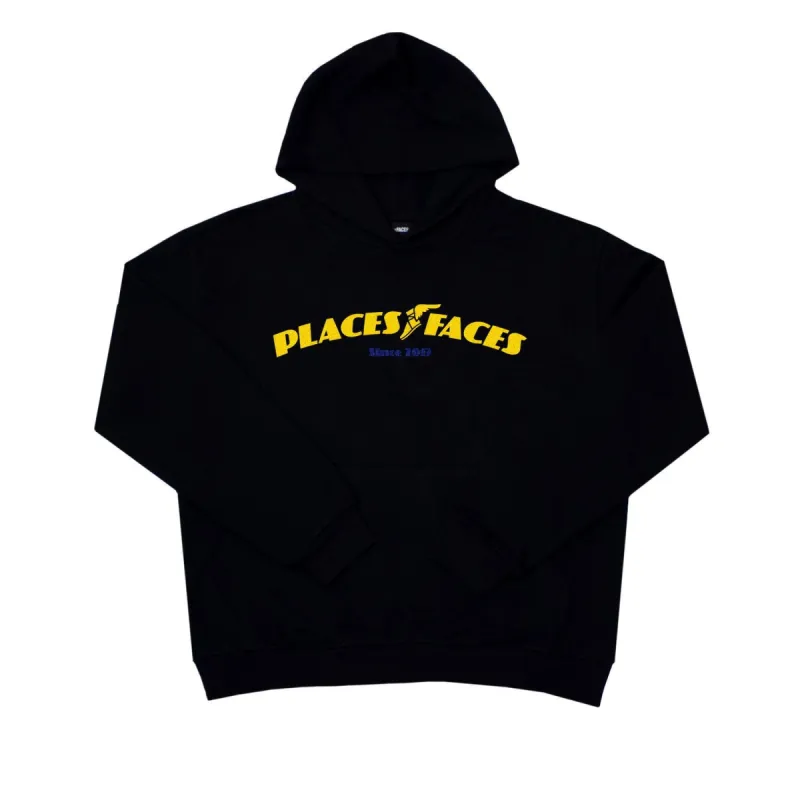 GOODYEAR HOODIE - BLACK sold by Places+Faces