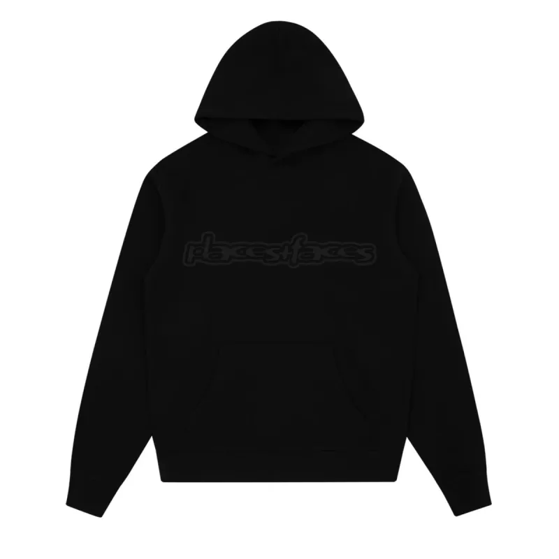 SHIBUYA HOODIE - BLACKED OUT made by Places + Faces