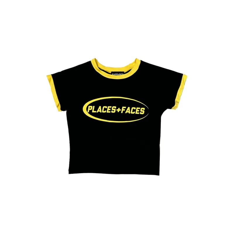 P+F BABY TEE - BLACK sold by Places+Faces