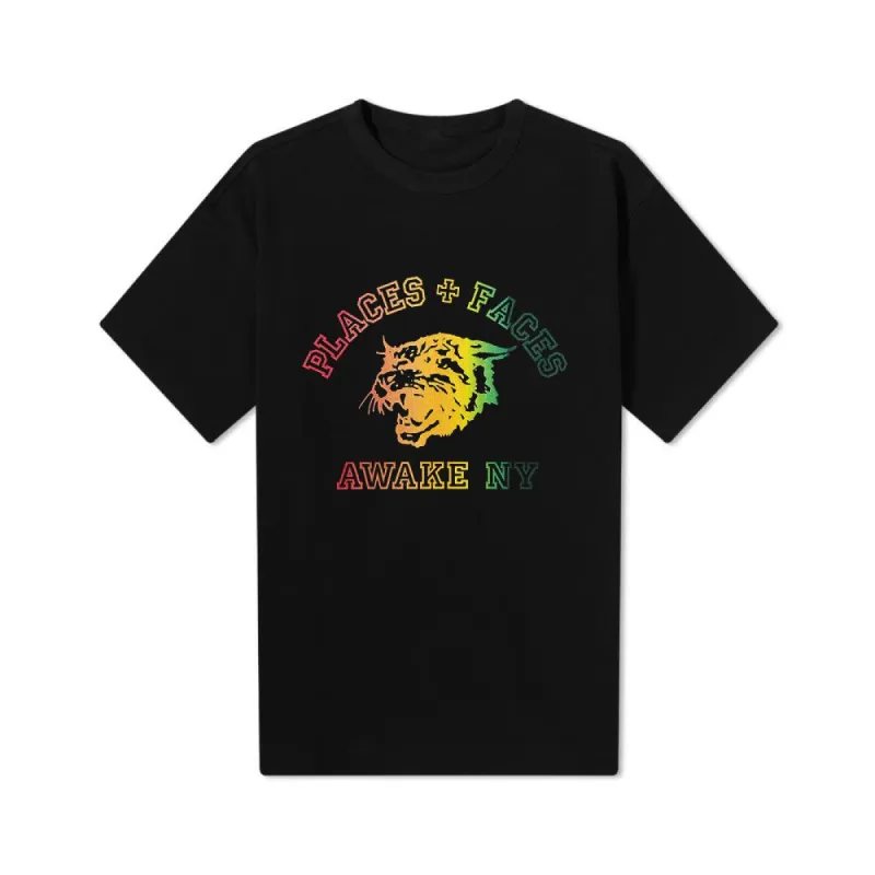 AWAKE x P+F TEE - BLACK sold by Places+Faces