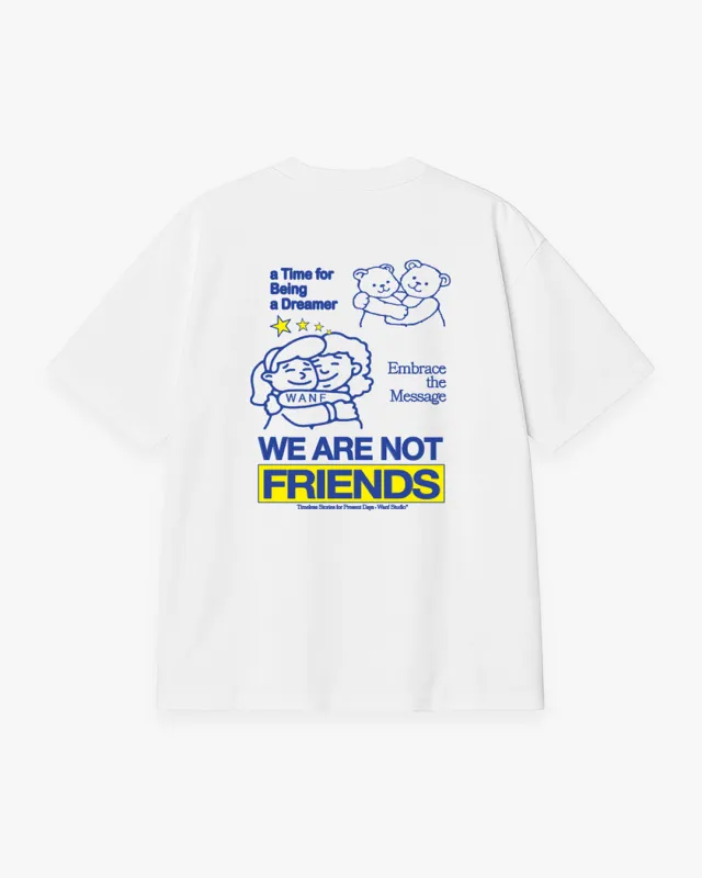 EMBRACE FRIENDS BOXY TEE made by We Are Not Friends