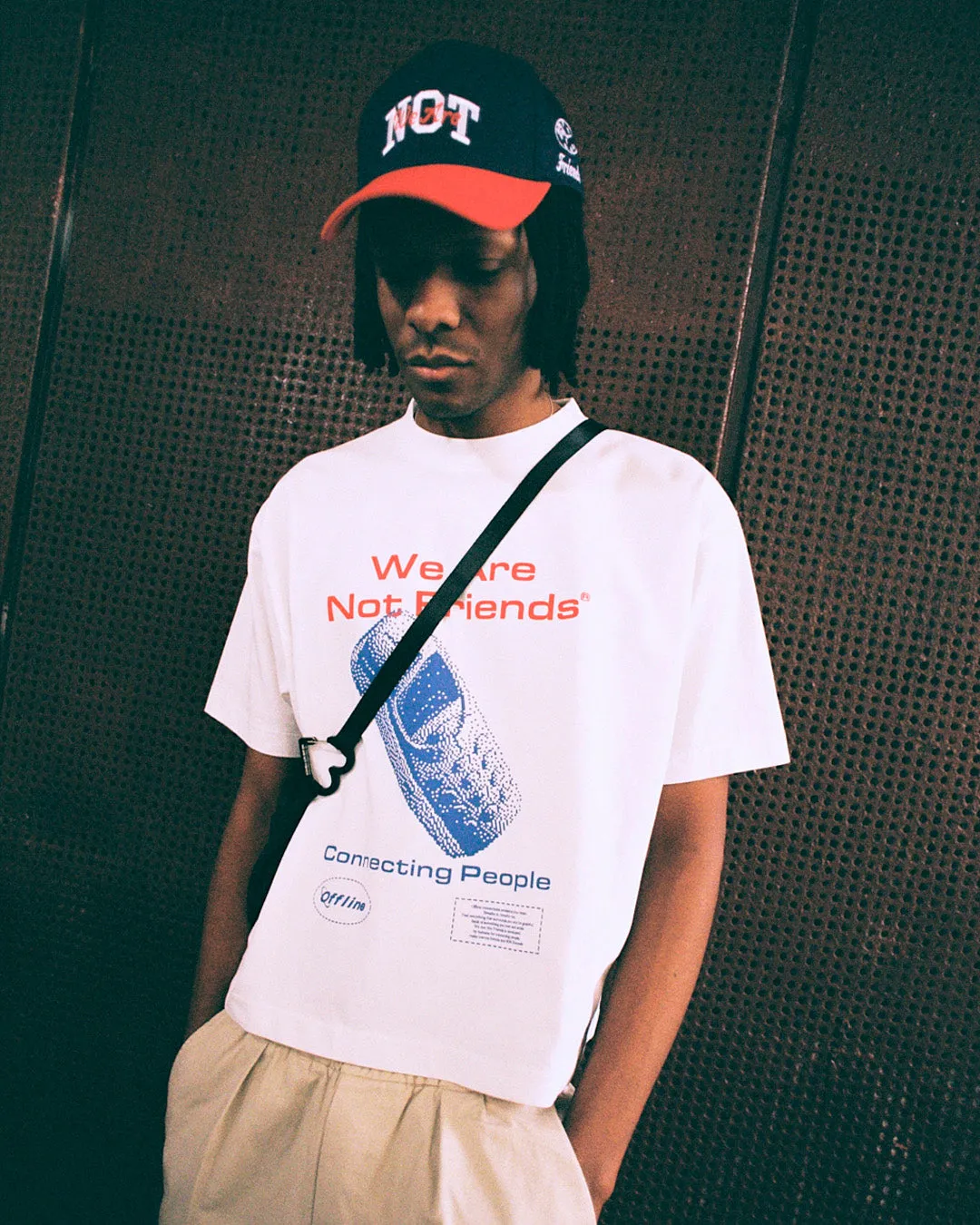 CONNECTING BOXY T-SHIRT sold by We Are Not Friends product image thumbnail 3