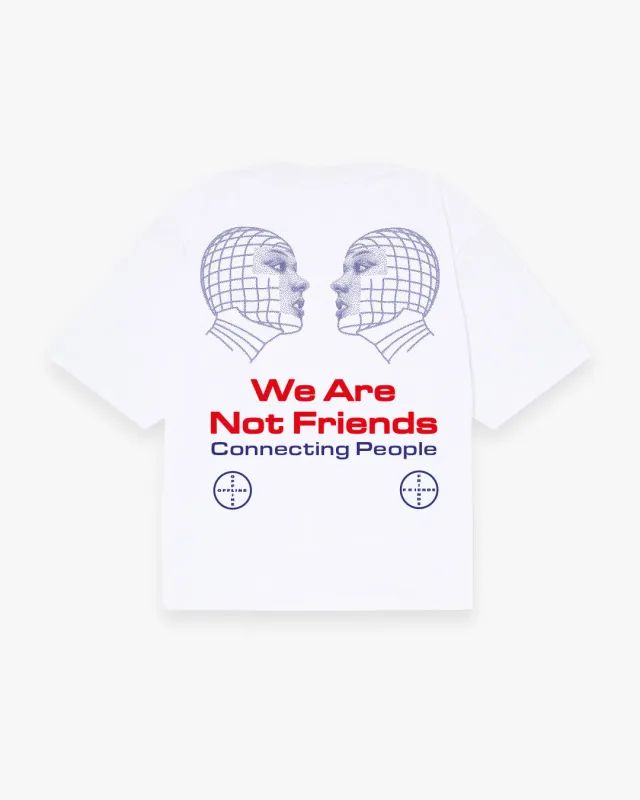 CONNECTING BOXY T-SHIRT made by We Are Not Friends