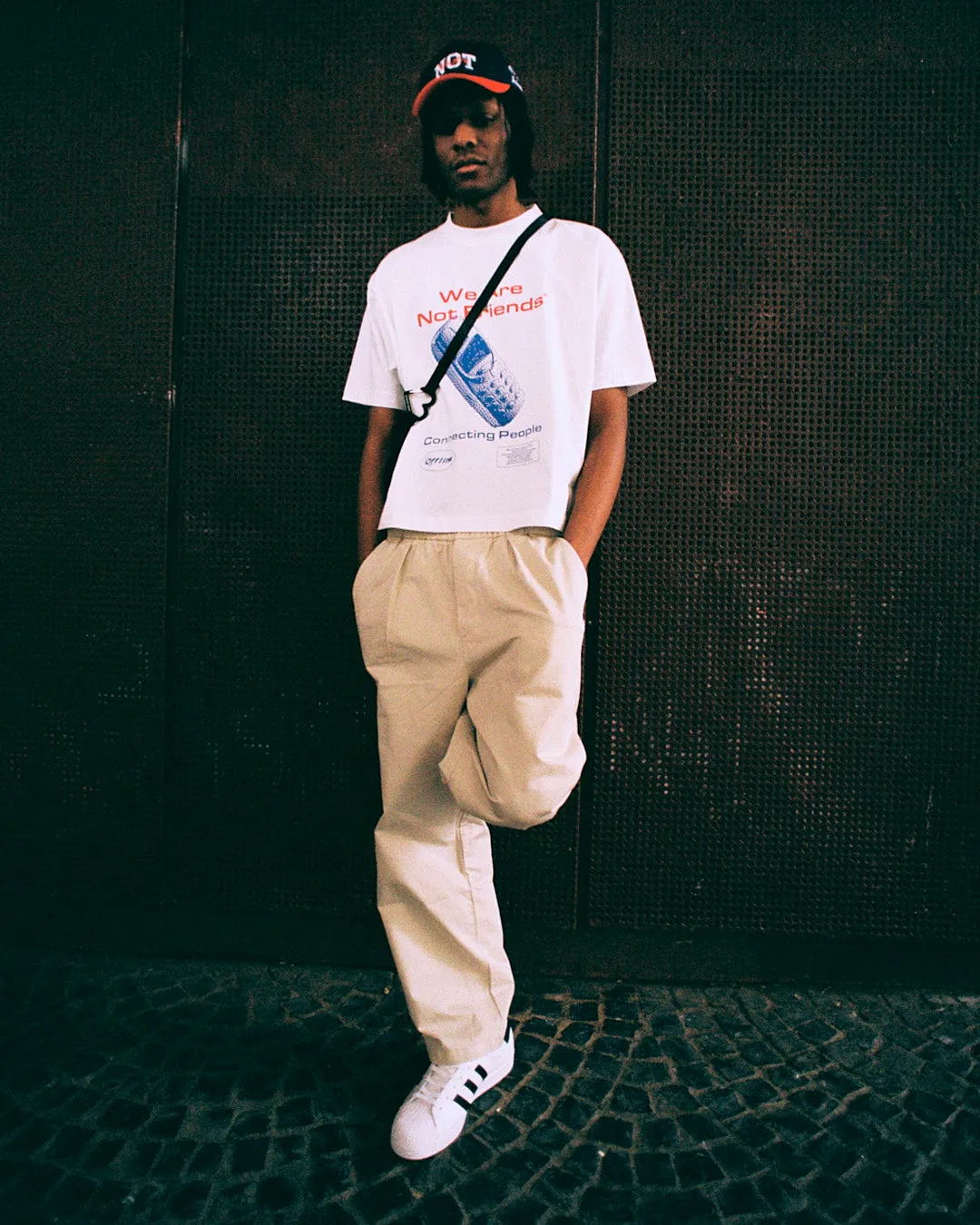 CONNECTING BOXY T-SHIRT sold by We Are Not Friends product image thumbnail 4
