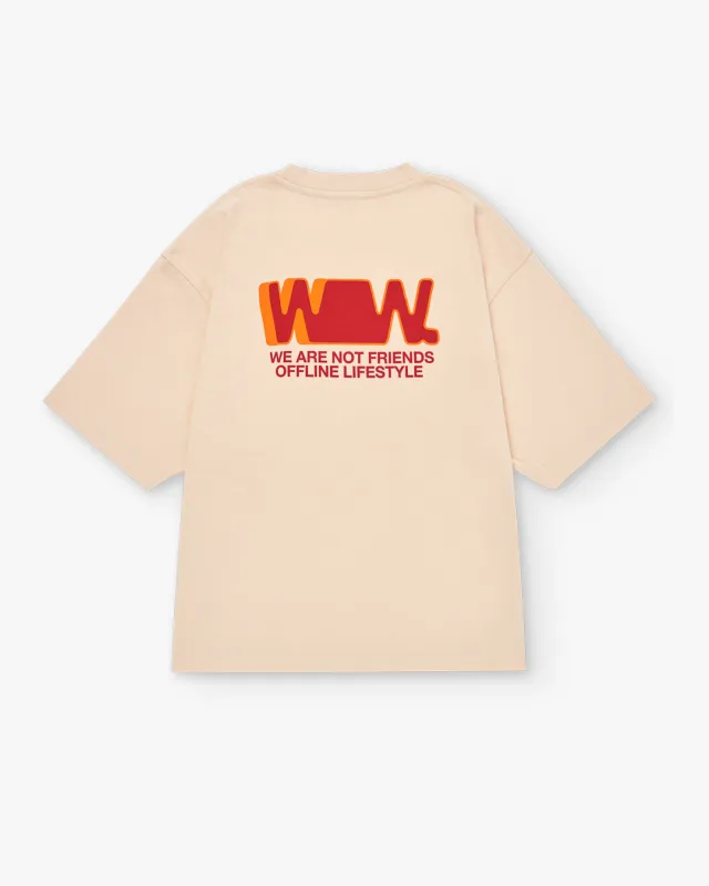 BOXY T-SHIRT made by We Are Not Friends