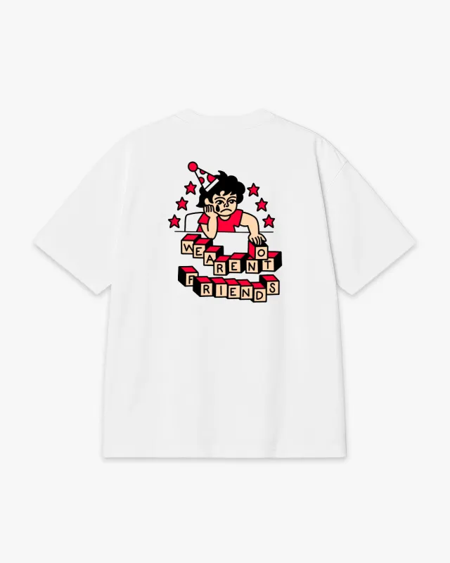 WANF X BORJA SILGADO BOXY TEE made by We Are Not Friends