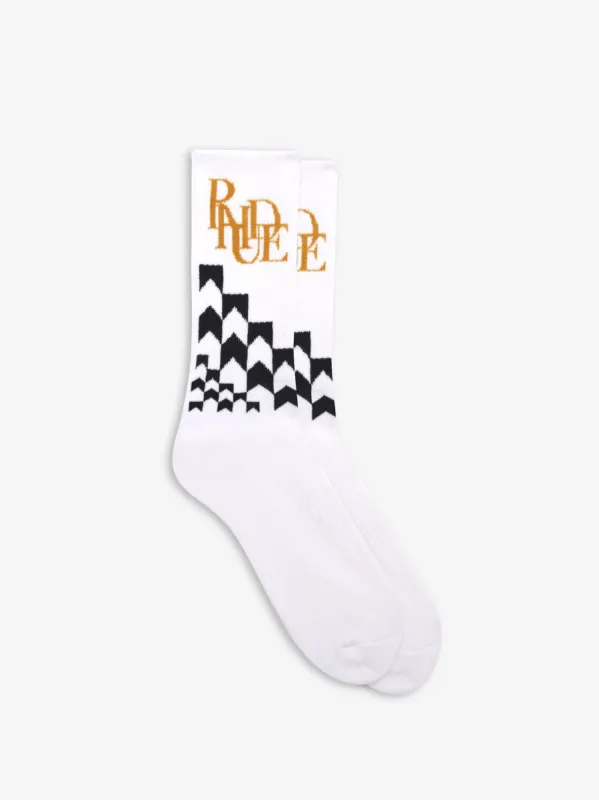 RHUDE RACING SOCK sold by Rhude
