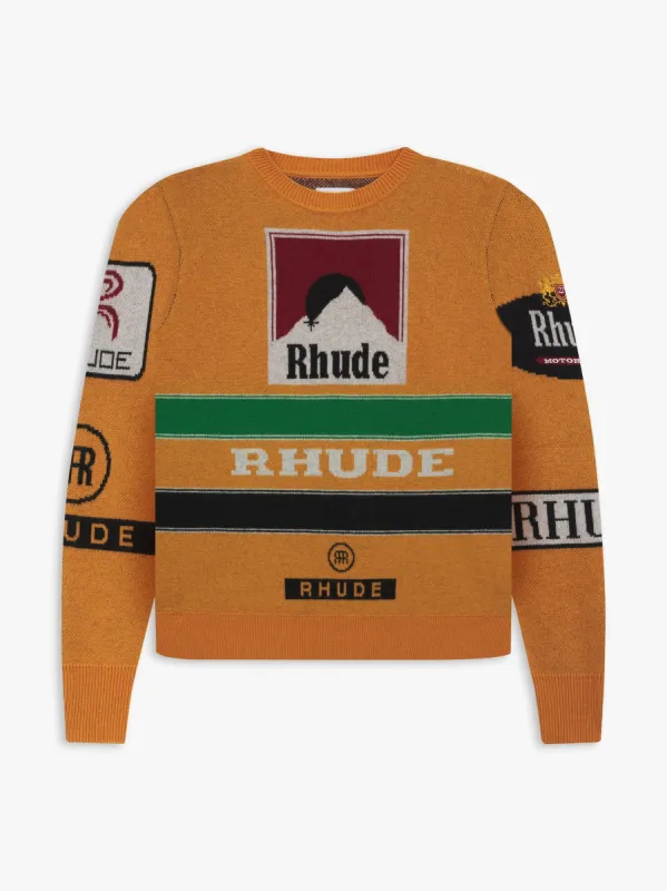 AYRTON KNIT CREWNECK made by Rhude