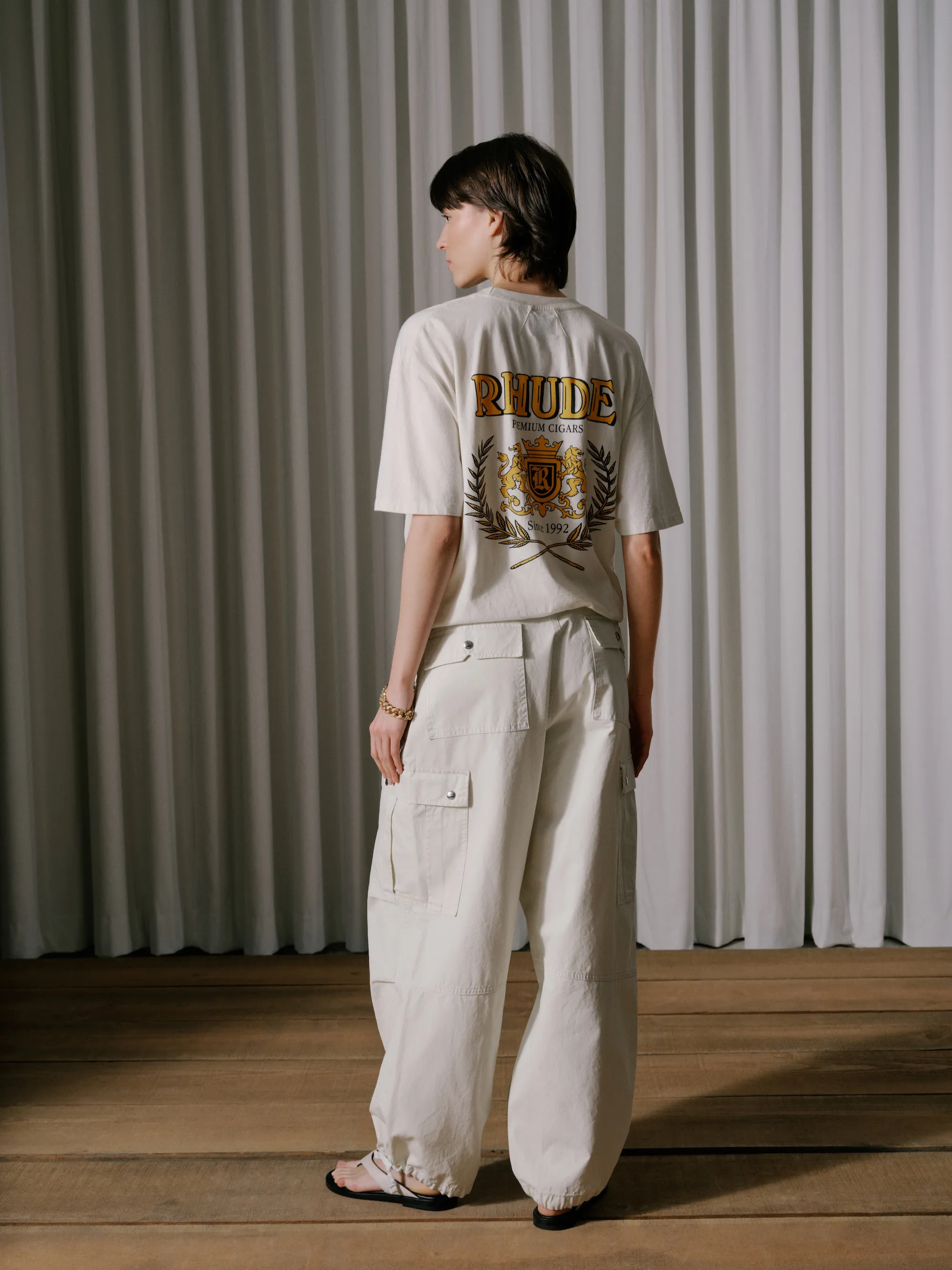 WASHED PARACHUTE PANT sold by Rhude product image thumbnail 4