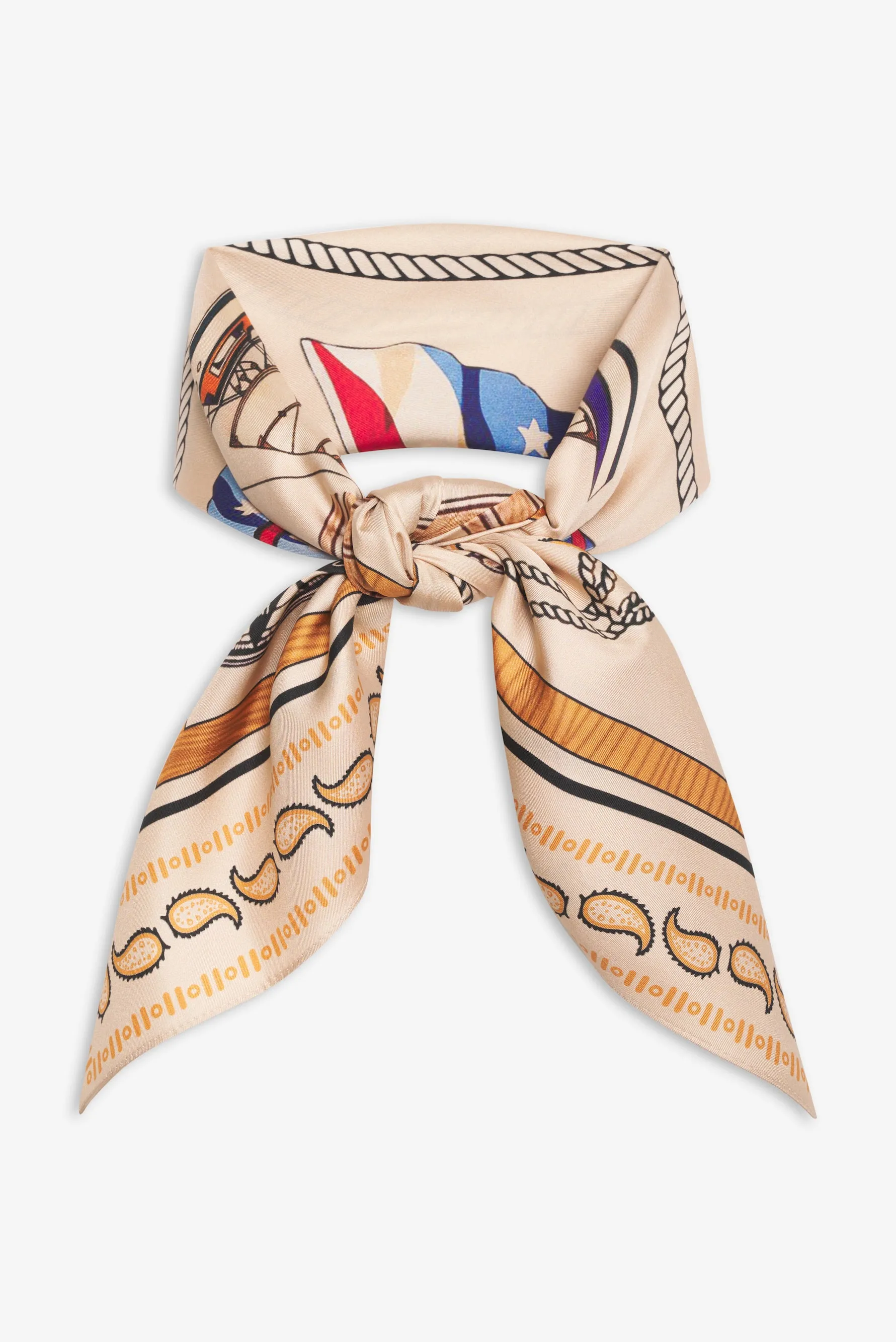 NAUTICAL PRINTED SCARF sold by Rhude product image thumbnail 2