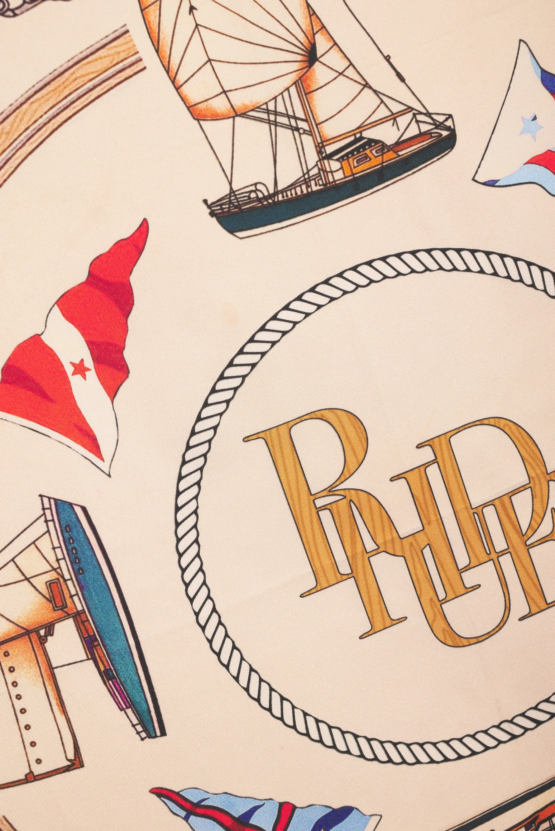 NAUTICAL PRINTED SCARF sold by Rhude product image thumbnail 3