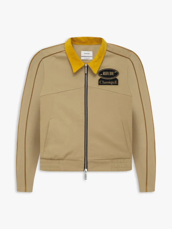 TWILL BLOUSON JACKET sold by Rhude