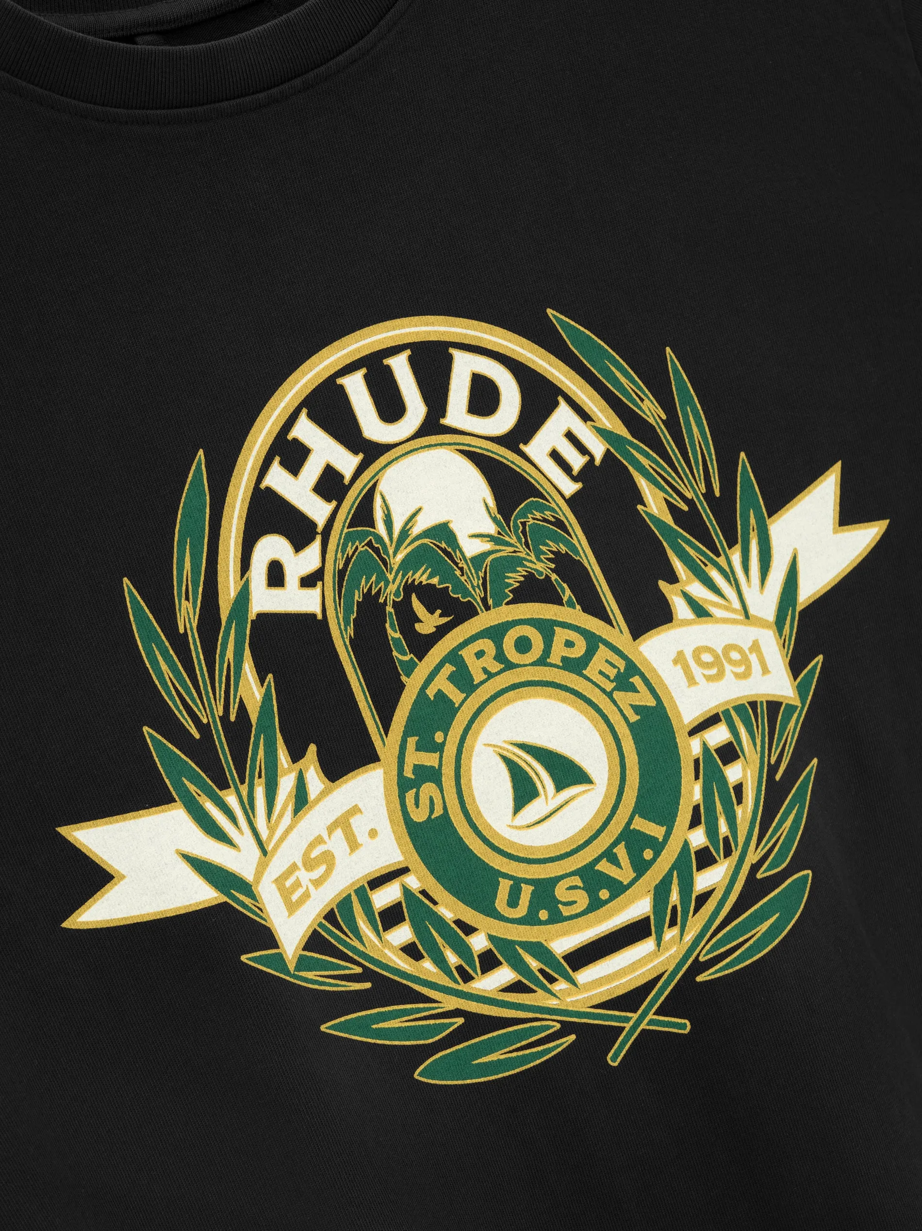ST. TROPEZ YACHT CREST TEE sold by Rhude product image thumbnail 5