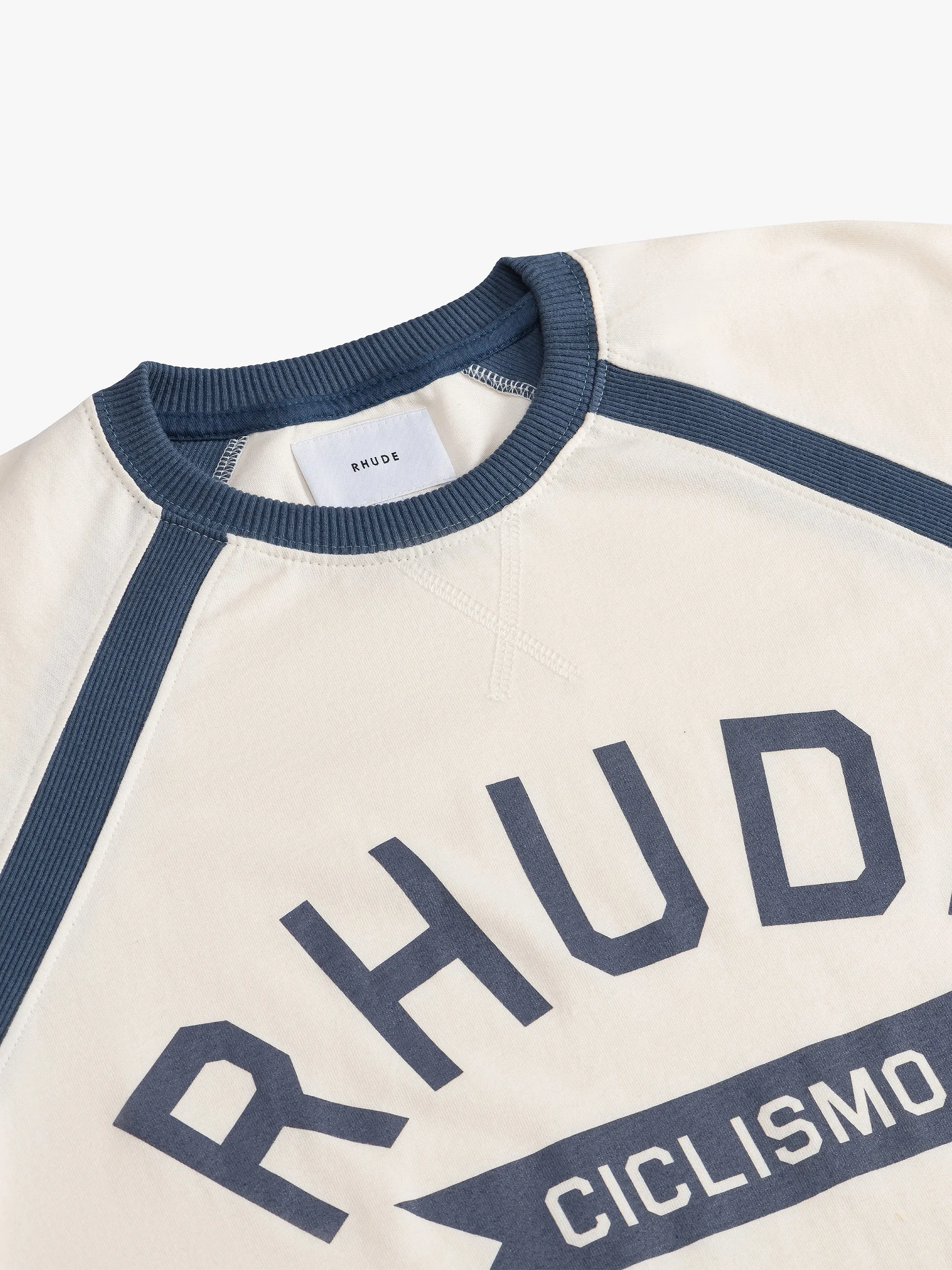 CYCLIN RAGLAN TEE sold by Rhude product image thumbnail 5