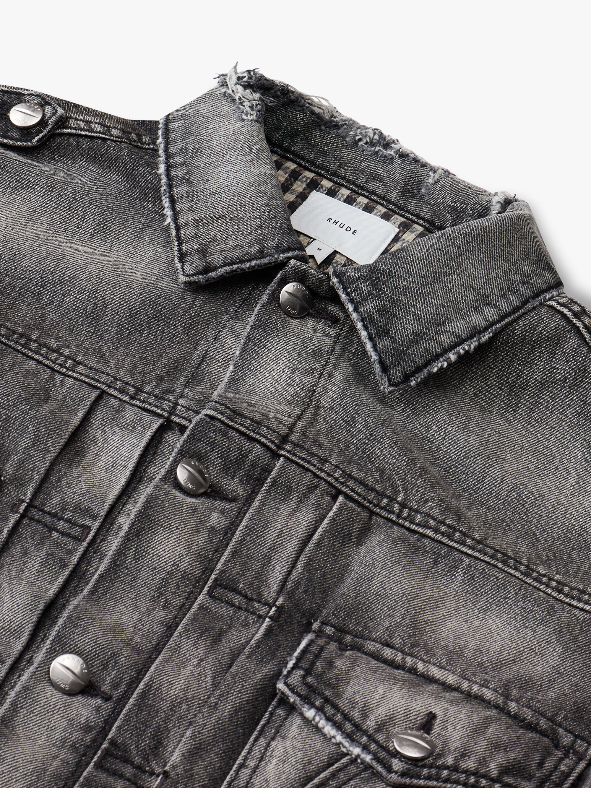 RHUDE DENIM TRUCKER JACKET sold by Rhude product image thumbnail 3