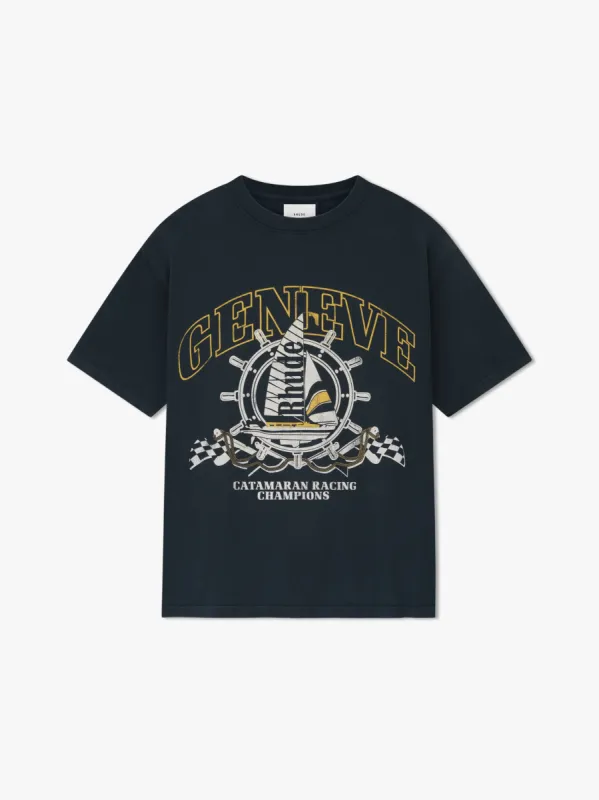 GENEVE CATAMARAN TEE sold by Rhude