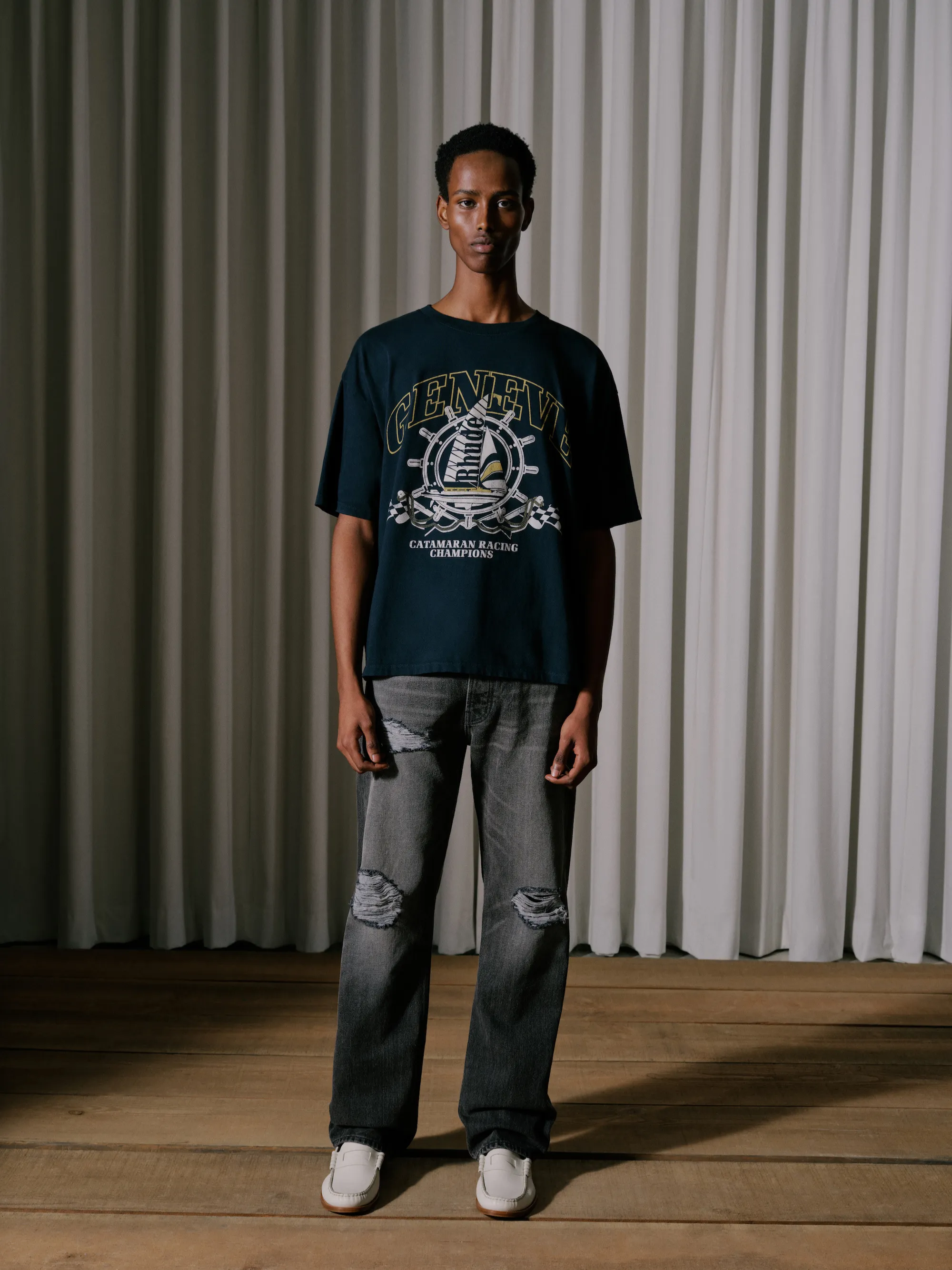 GENEVE CATAMARAN TEE sold by Rhude product image thumbnail 2