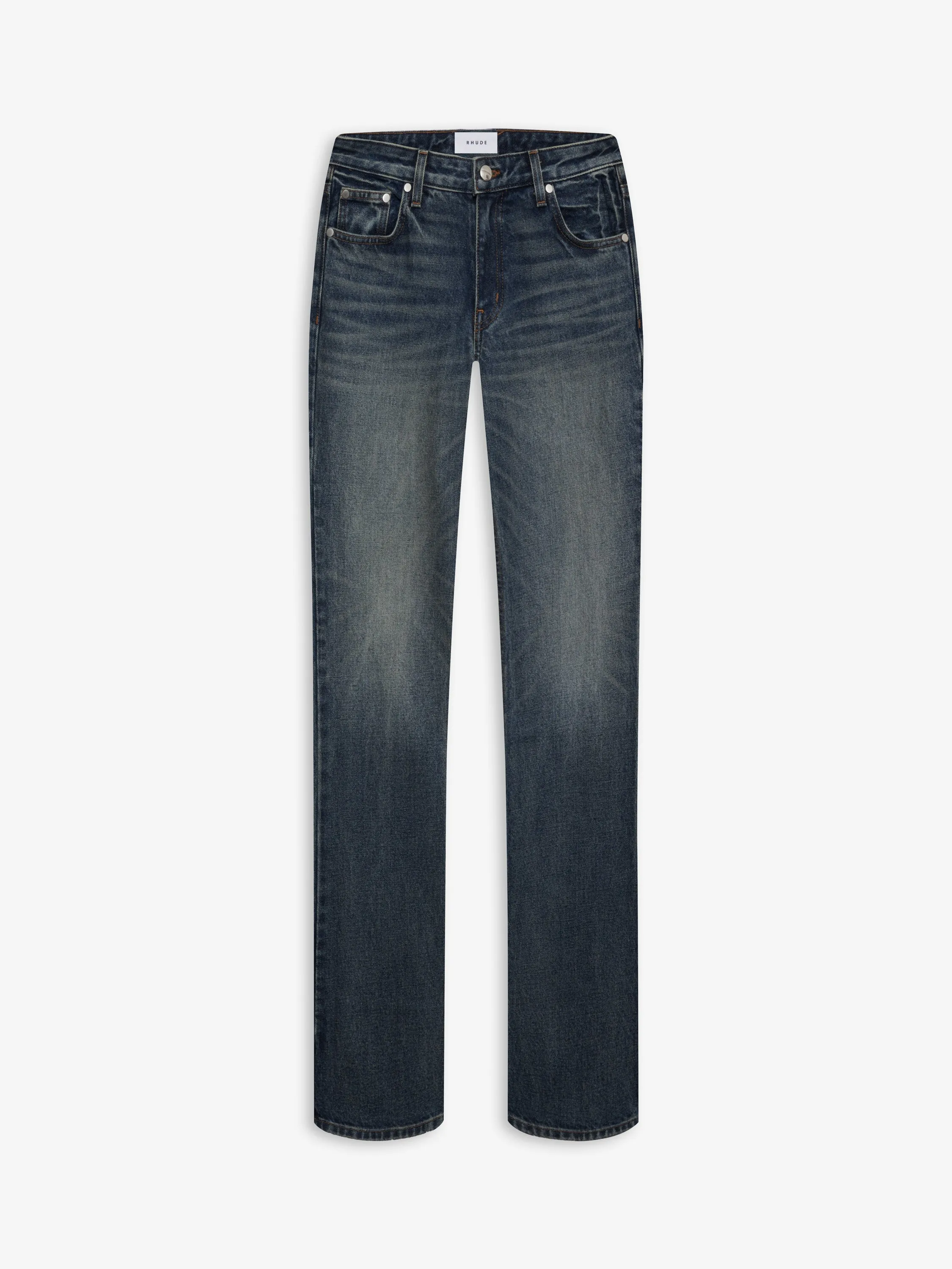 LOW-WAIST FLARE DENIM sold by Rhude