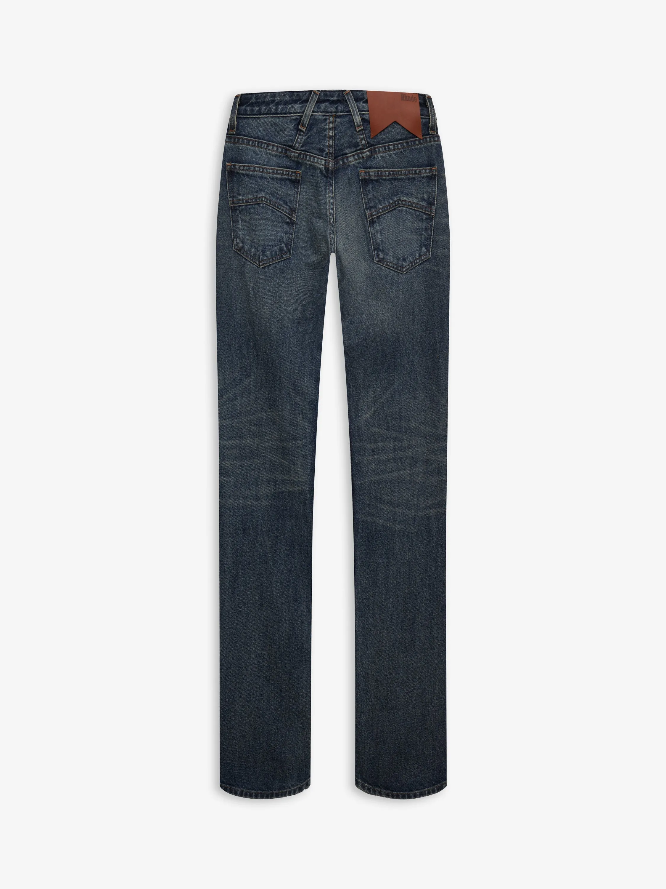 LOW-WAIST FLARE DENIM sold by Rhude product image thumbnail 3