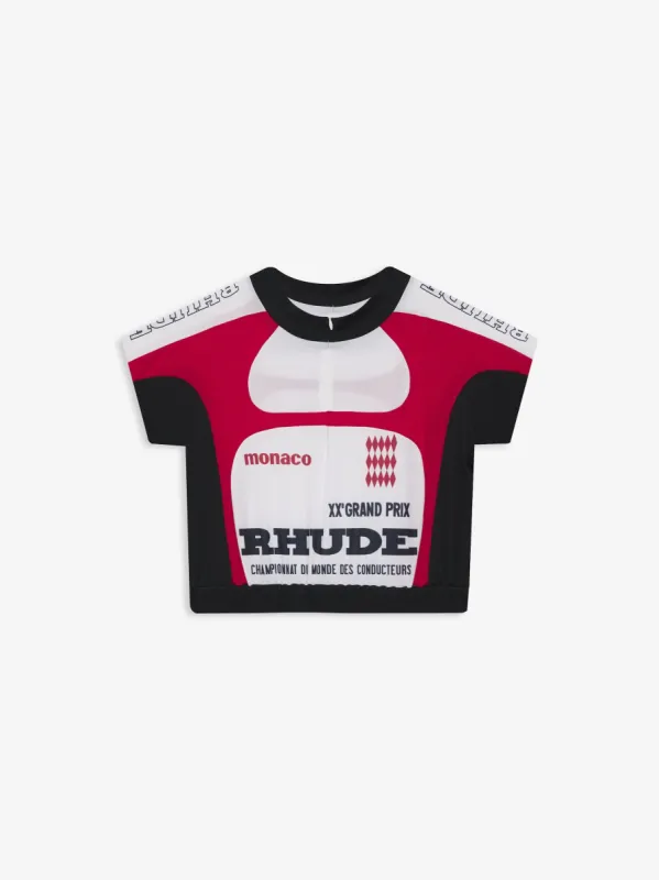RAGLAN RACER JERSEY TOP sold by Rhude