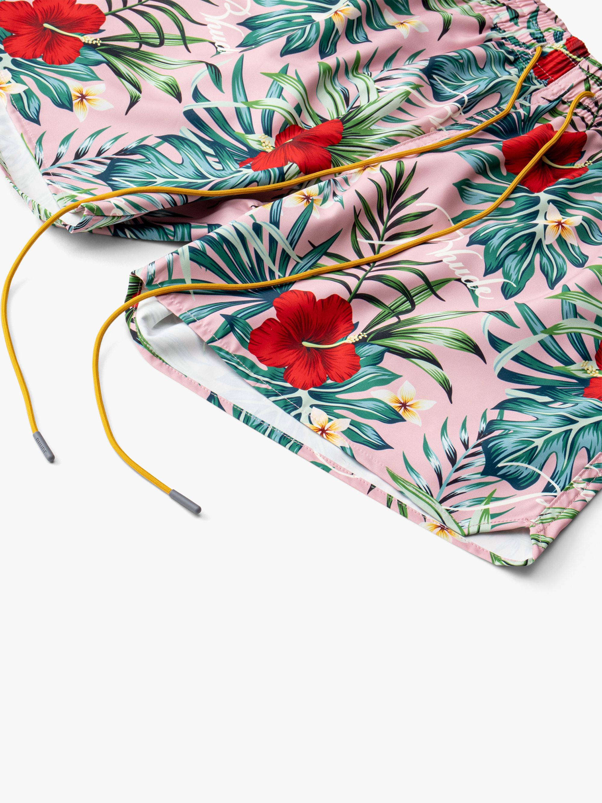 HAWAIIAN LOGO SWIM TRUNKS sold by Rhude product image thumbnail 3
