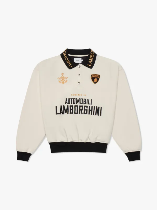 AUTOMOBILI TRACK POLO SHIRT sold by Rhude