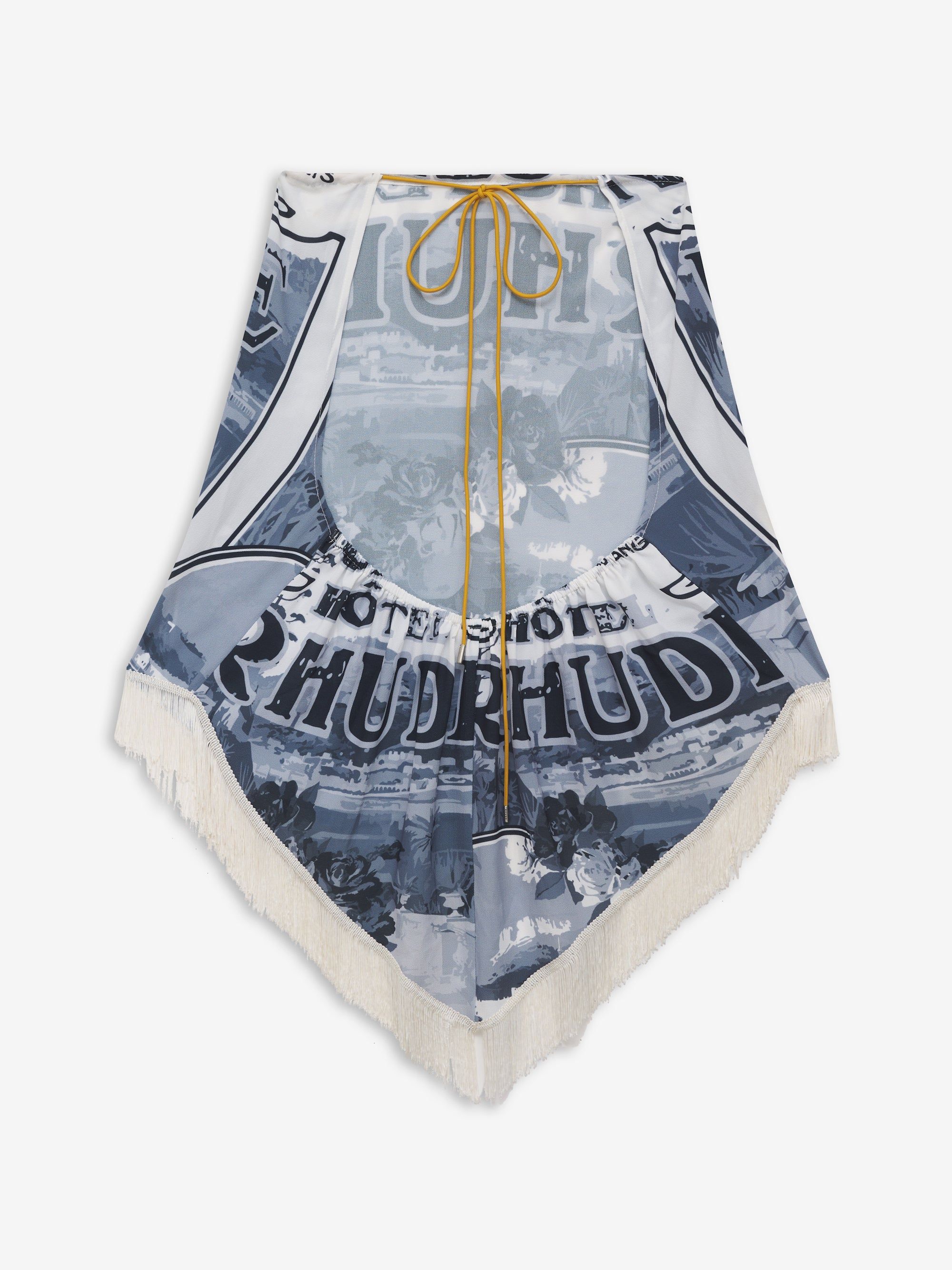 CITY-PRINT GATHERED TOP sold by Rhude product image thumbnail 2