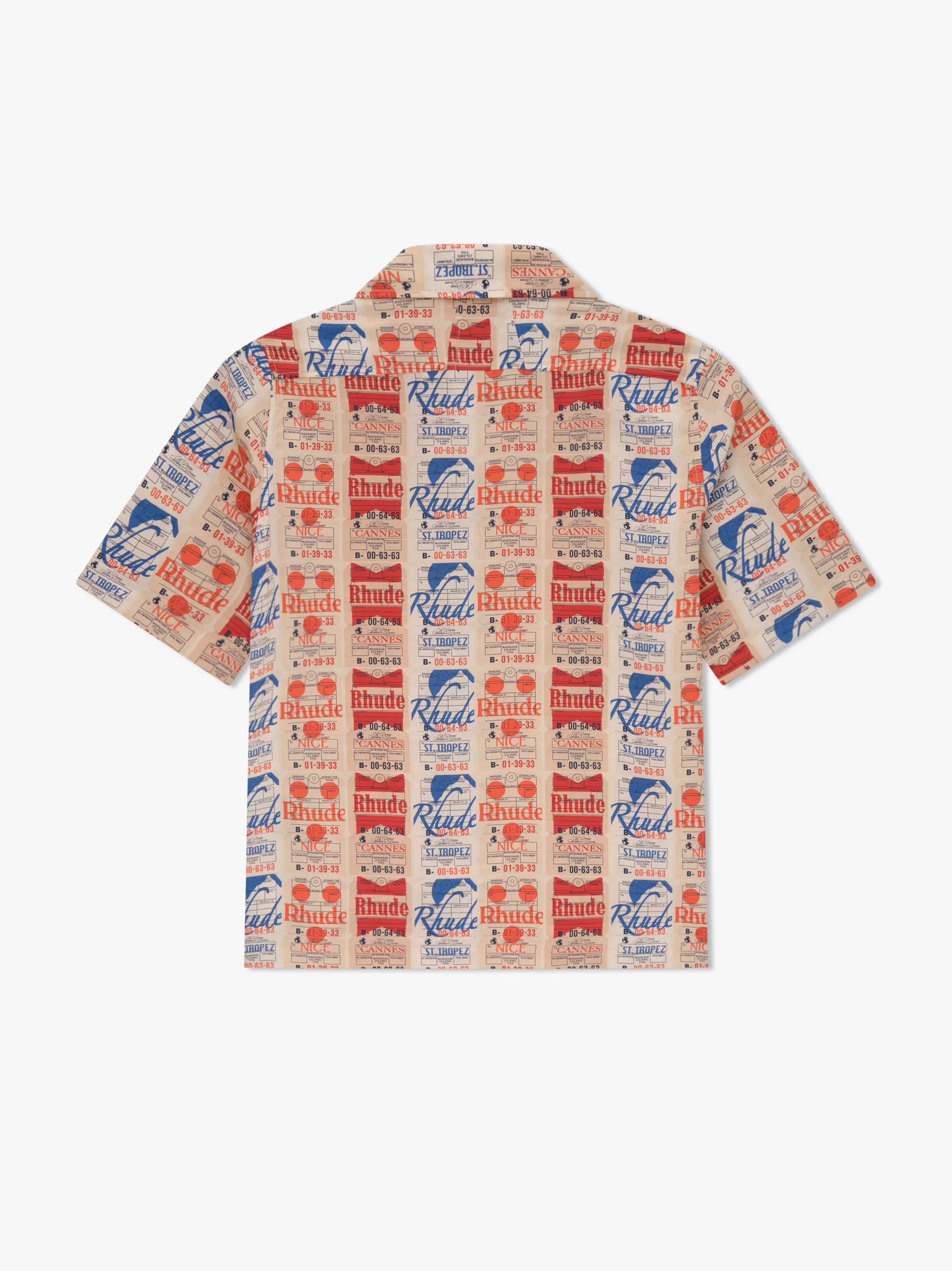 VOYAGE DE RHUDE SILK SHIRT sold by Rhude product image thumbnail 3