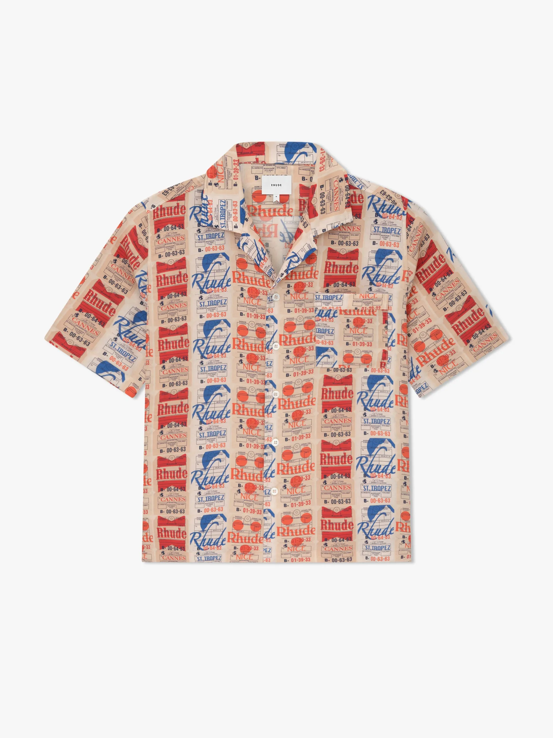 VOYAGE DE RHUDE SILK SHIRT sold by Rhude