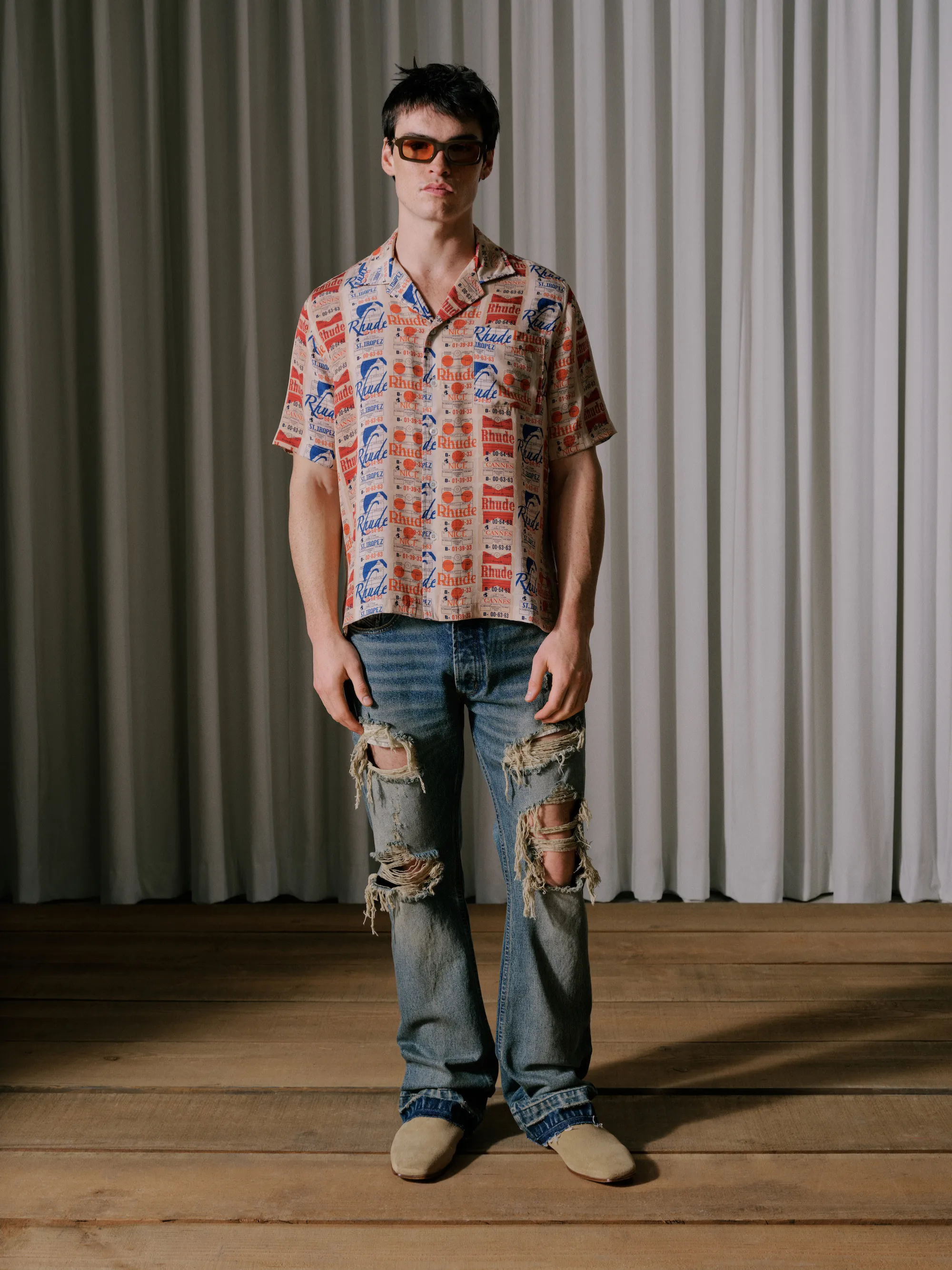 VOYAGE DE RHUDE SILK SHIRT sold by Rhude product image thumbnail 2