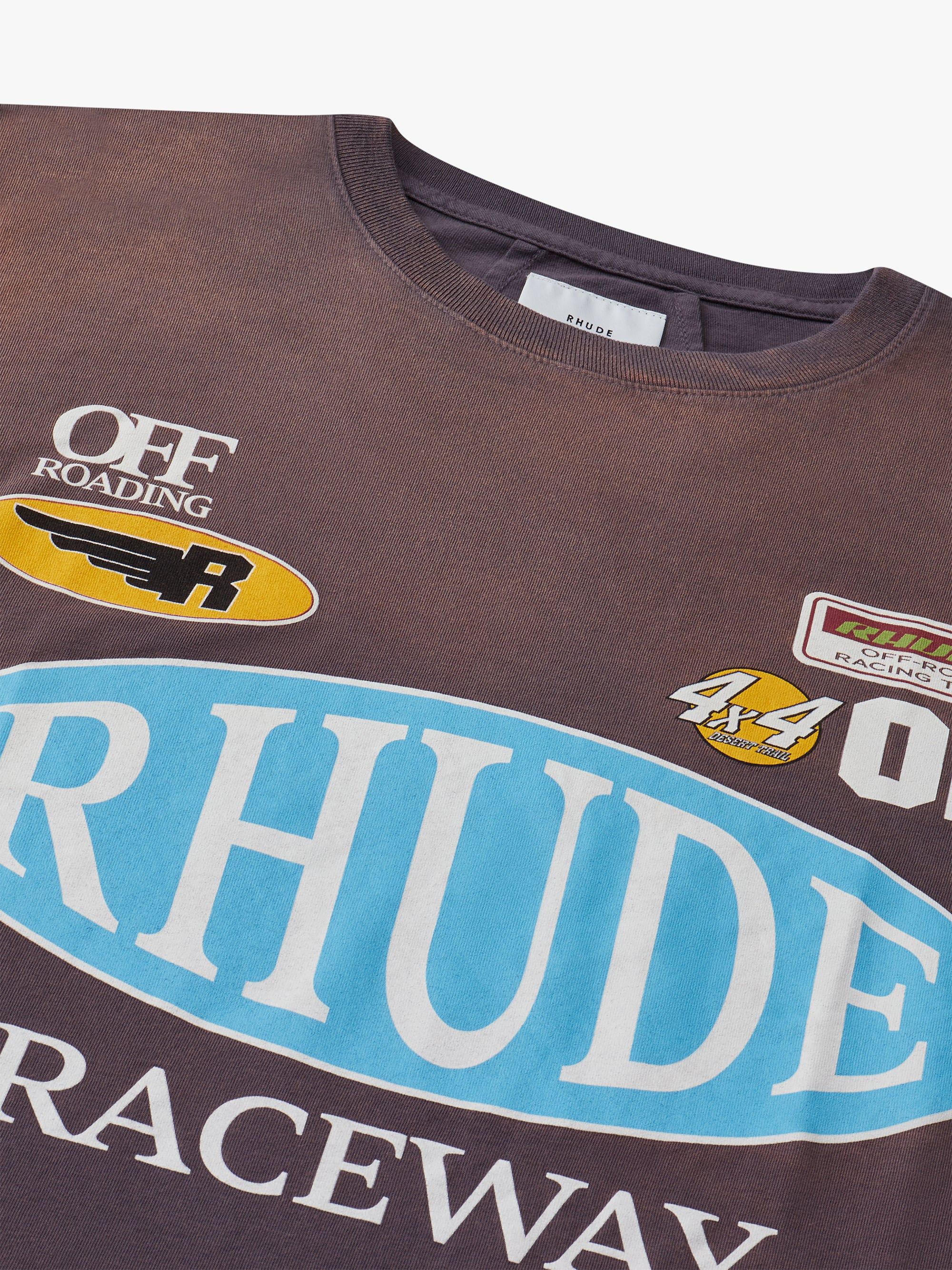 RACEWAY TEE sold by Rhude product image thumbnail 3