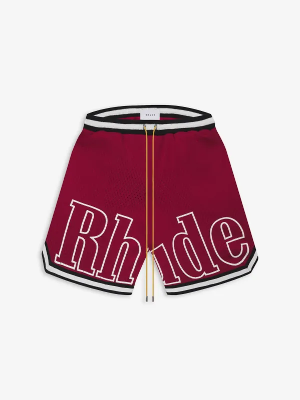 COURT LOGO SHORTS sold by Rhude