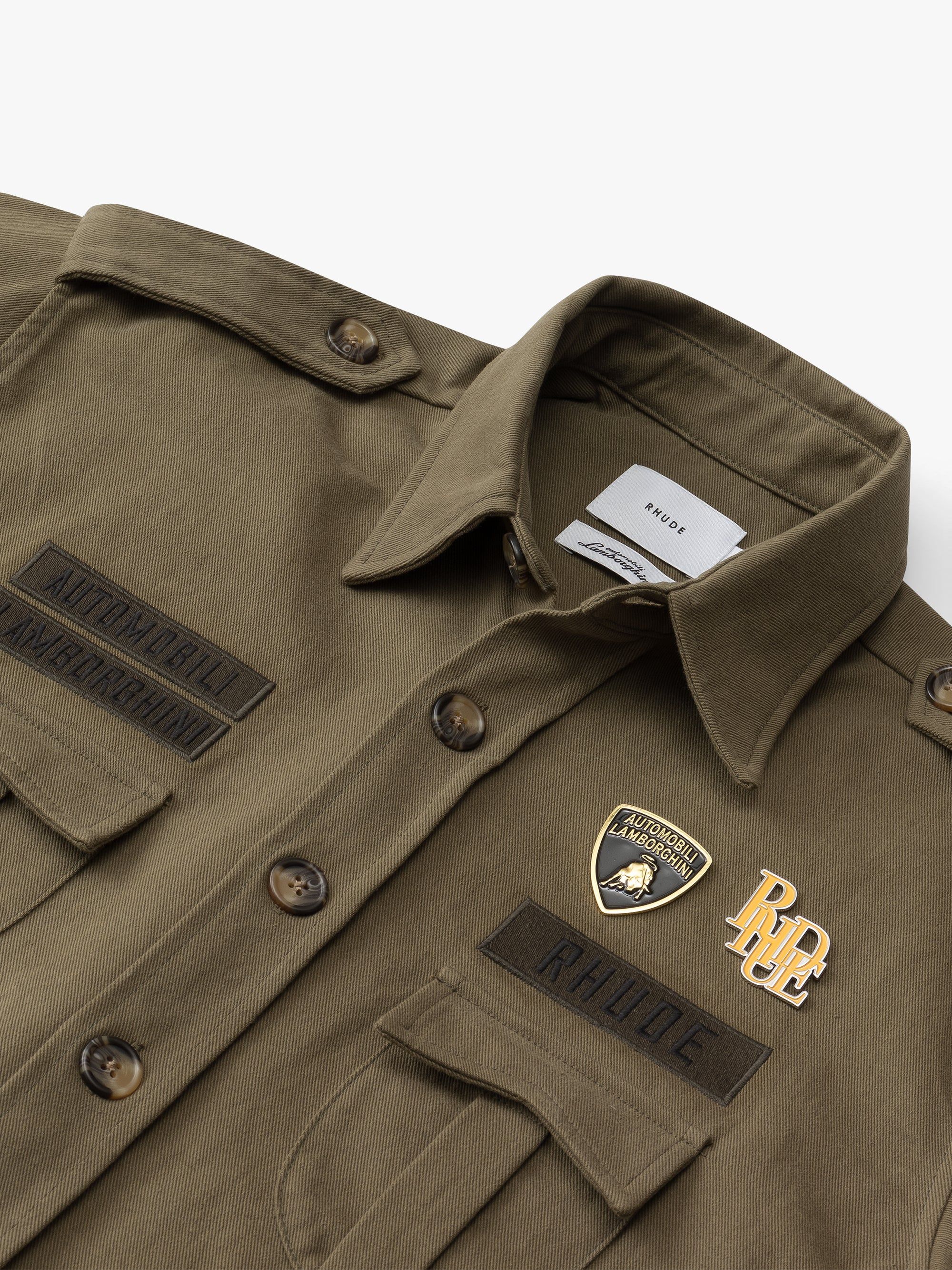 LAMBORGHINI MILITARY SHIRT sold by Rhude product image thumbnail 3